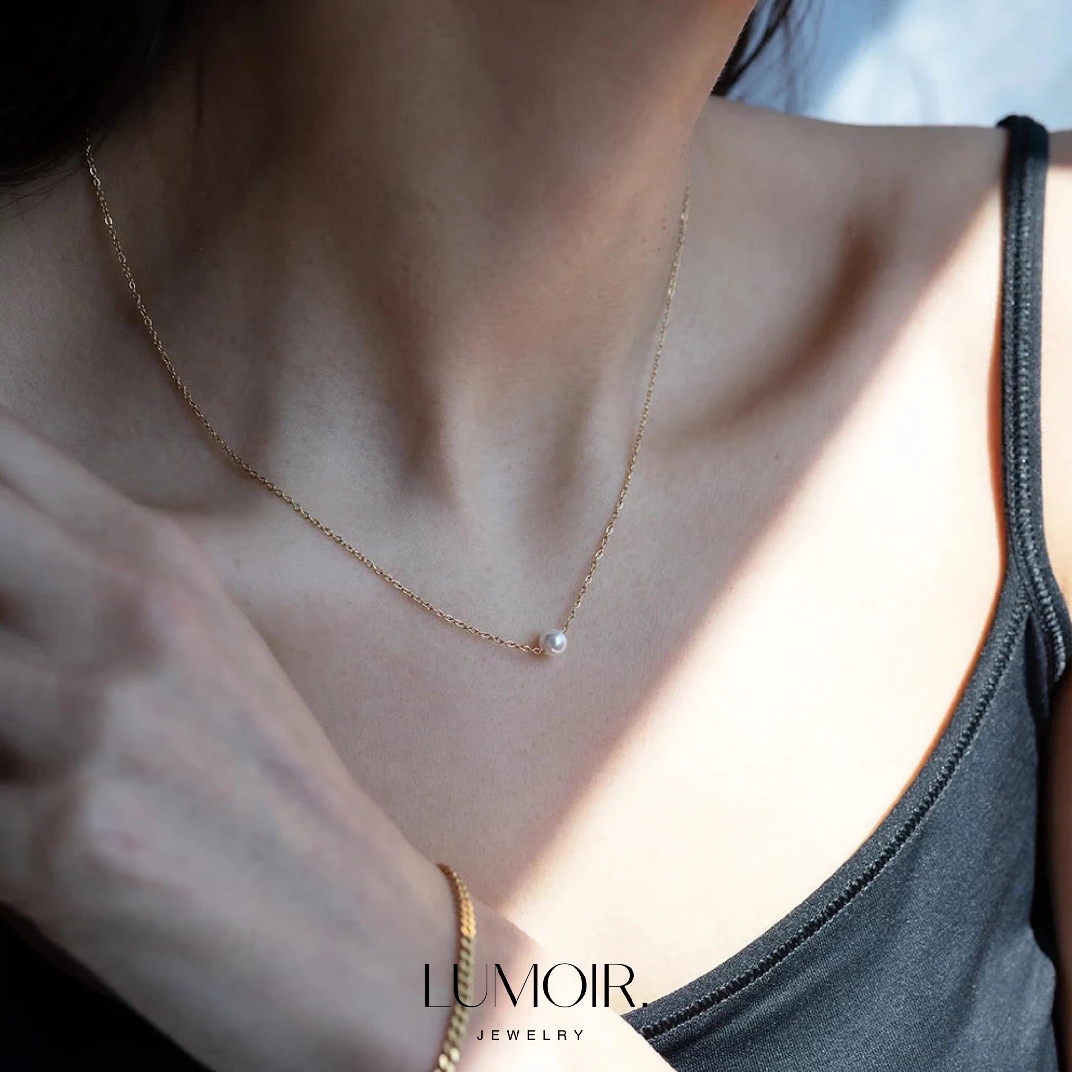 Dominica pearl necklace