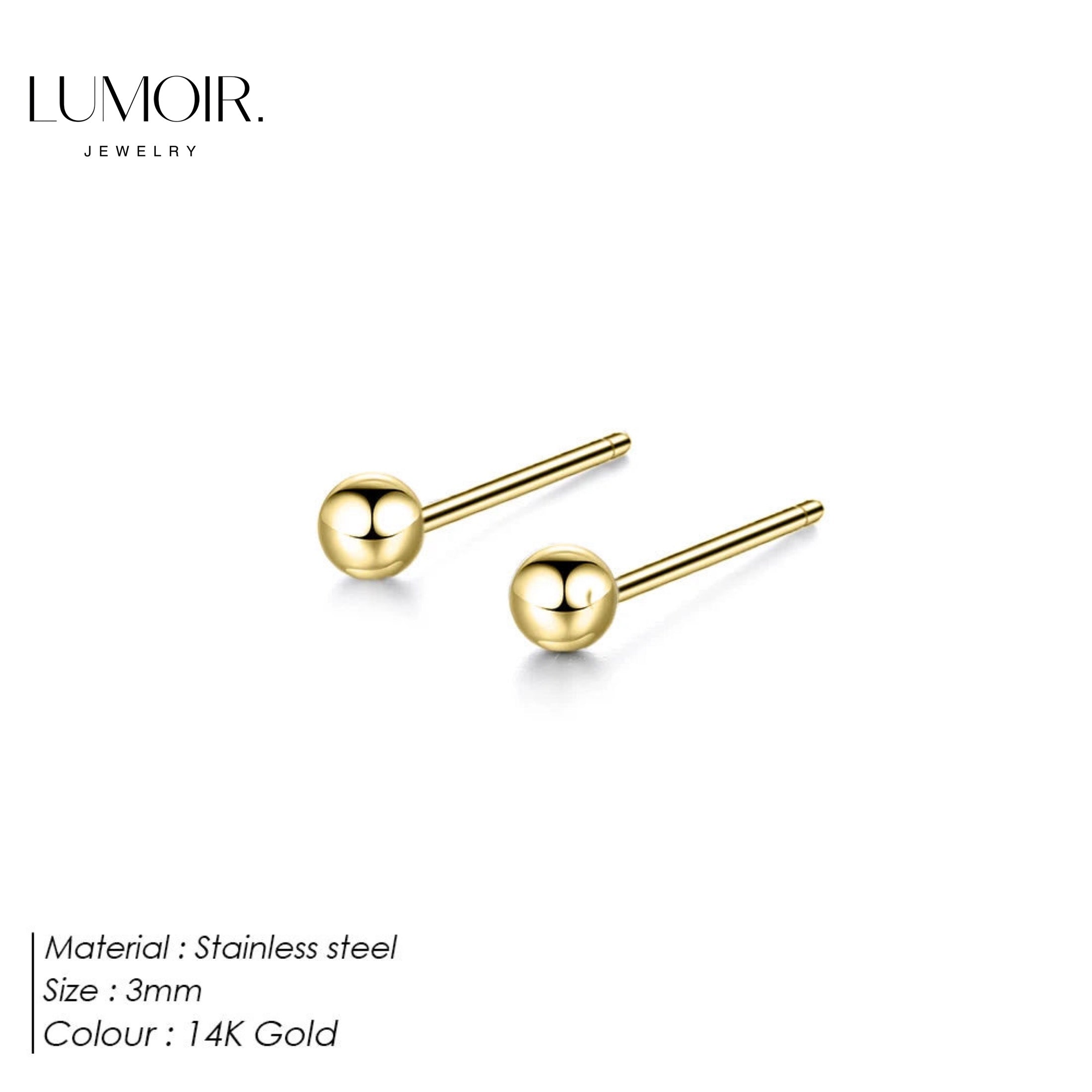 Stainless steel earrings Coco
