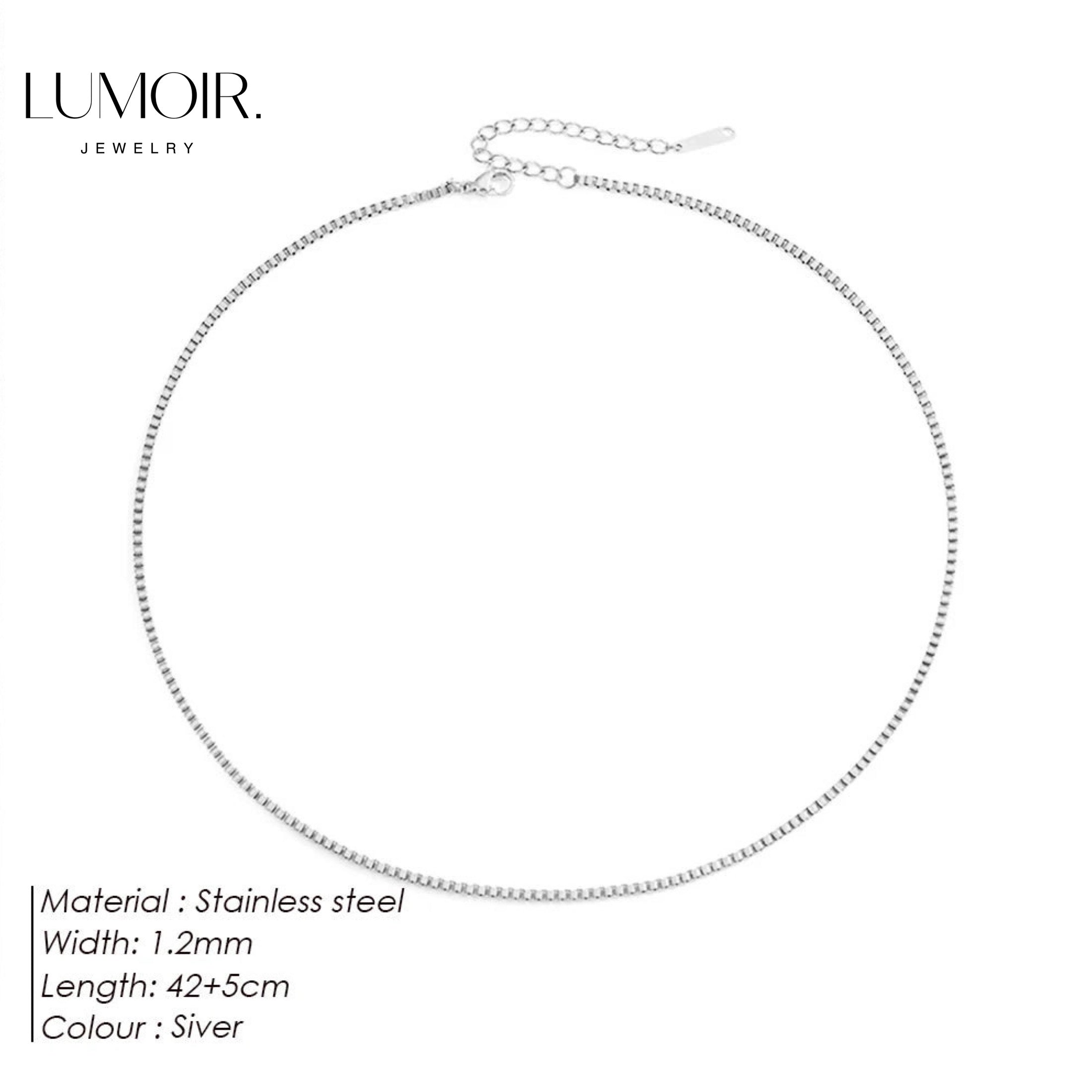 Stainless steel necklace Denira