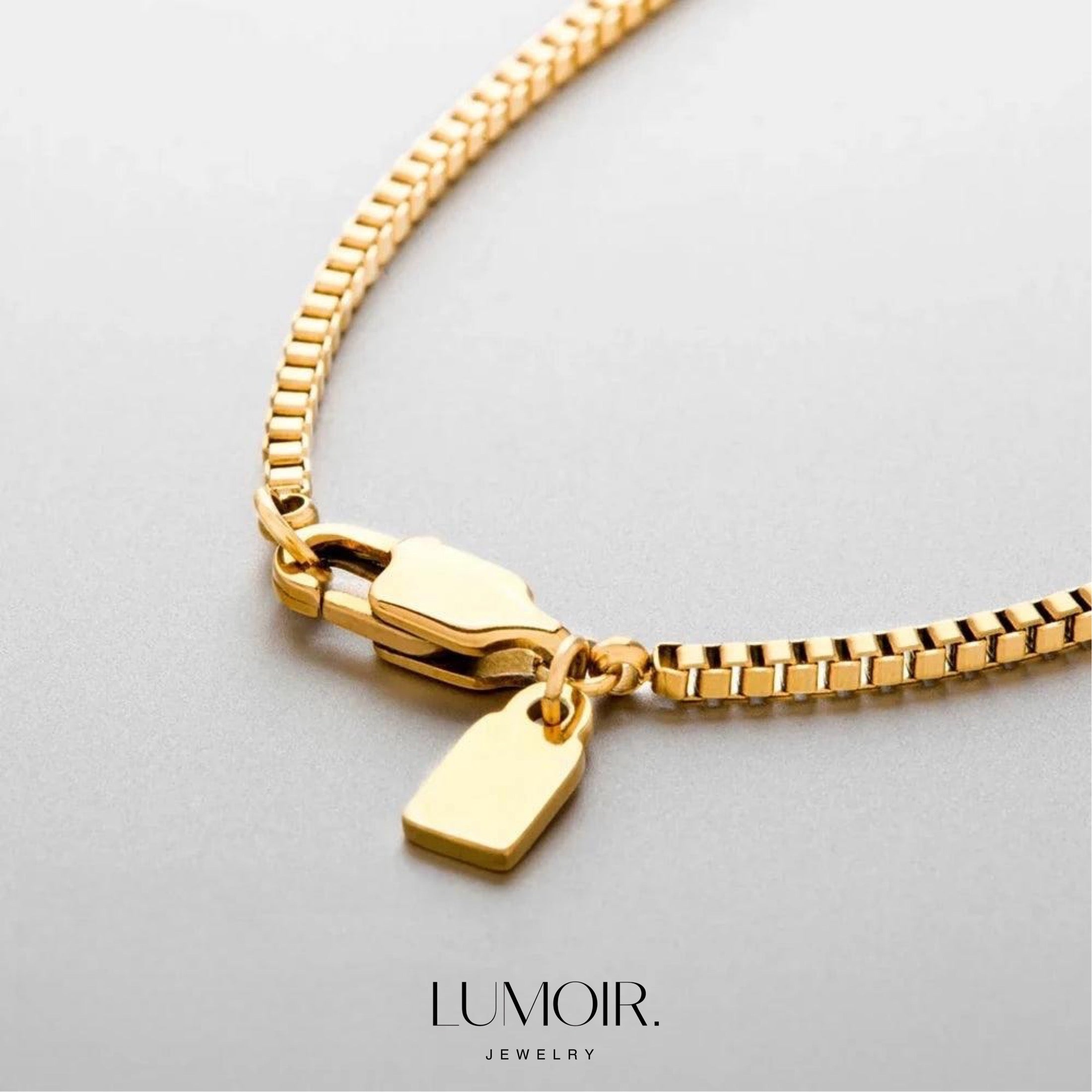 Personalized stainless steel necklace Dean