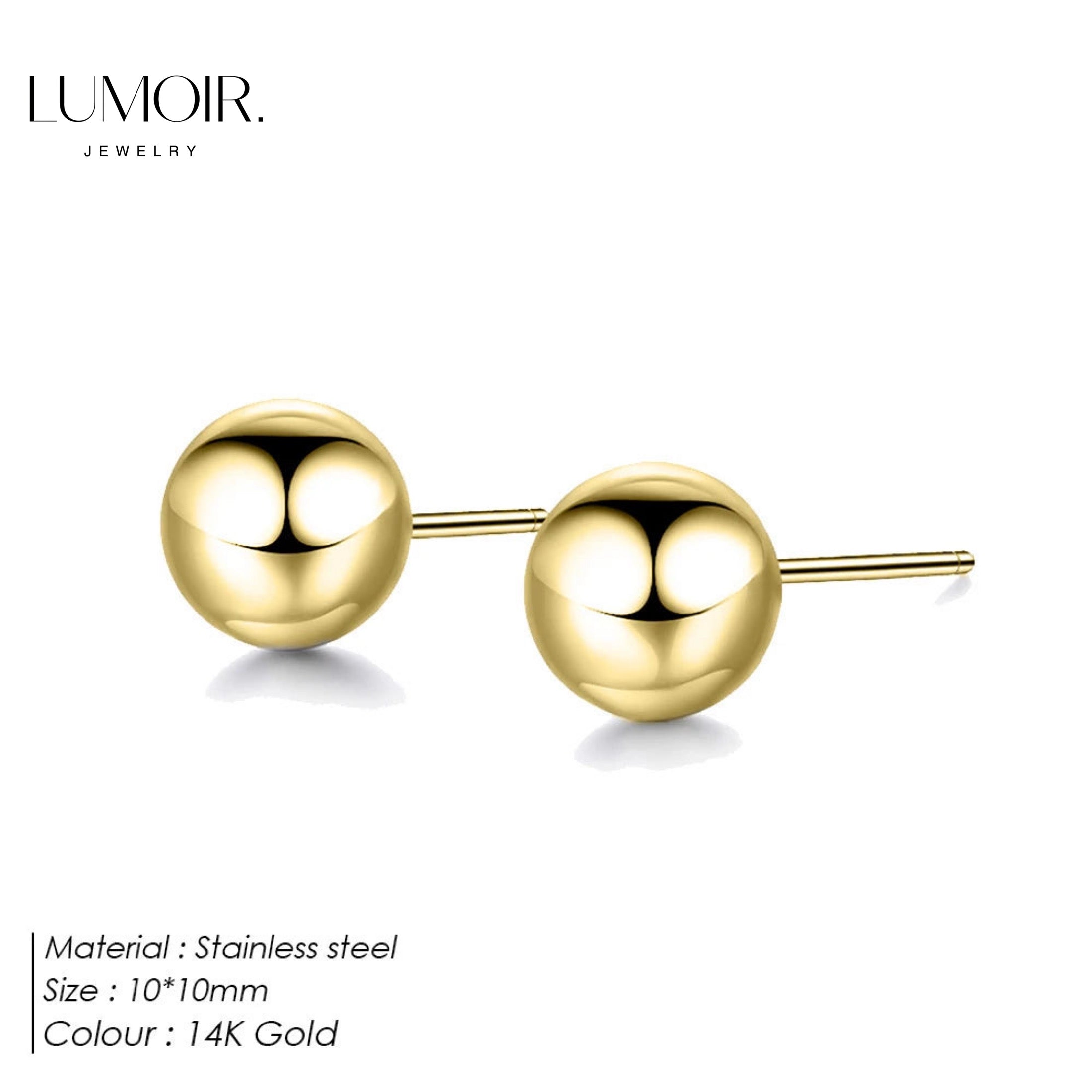 Stainless steel earrings Coco