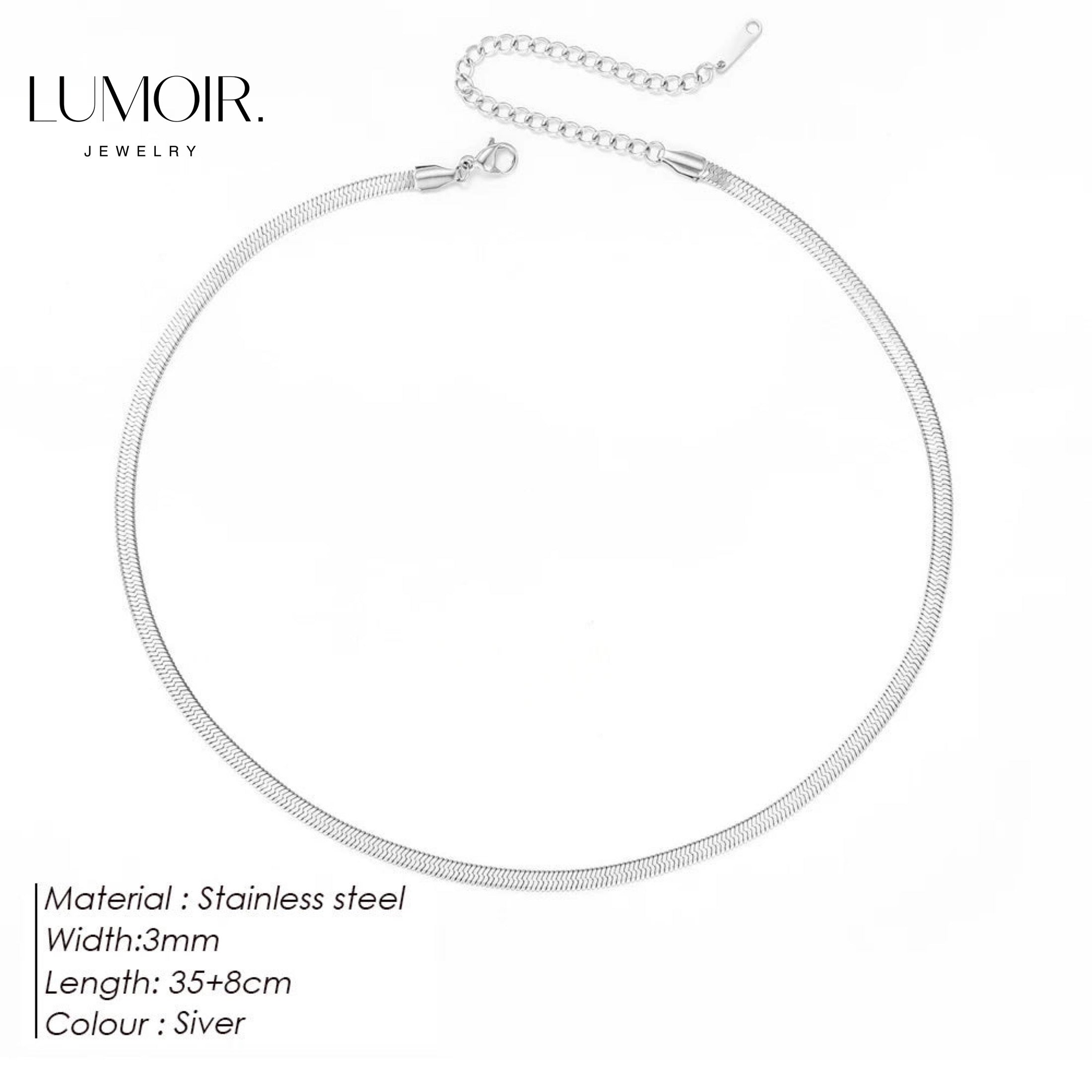 Stainless steel necklace Jay