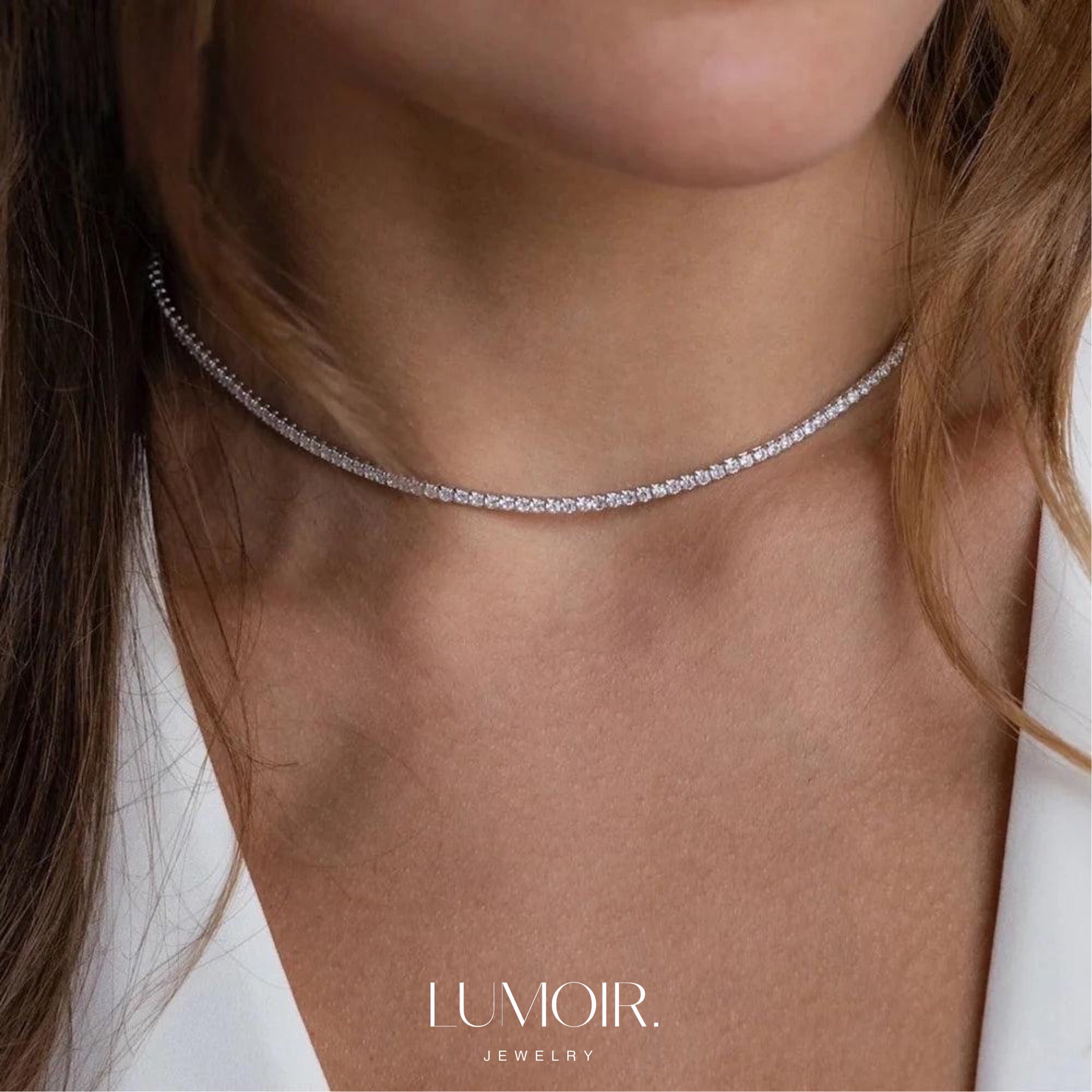 Davina gemstone necklace