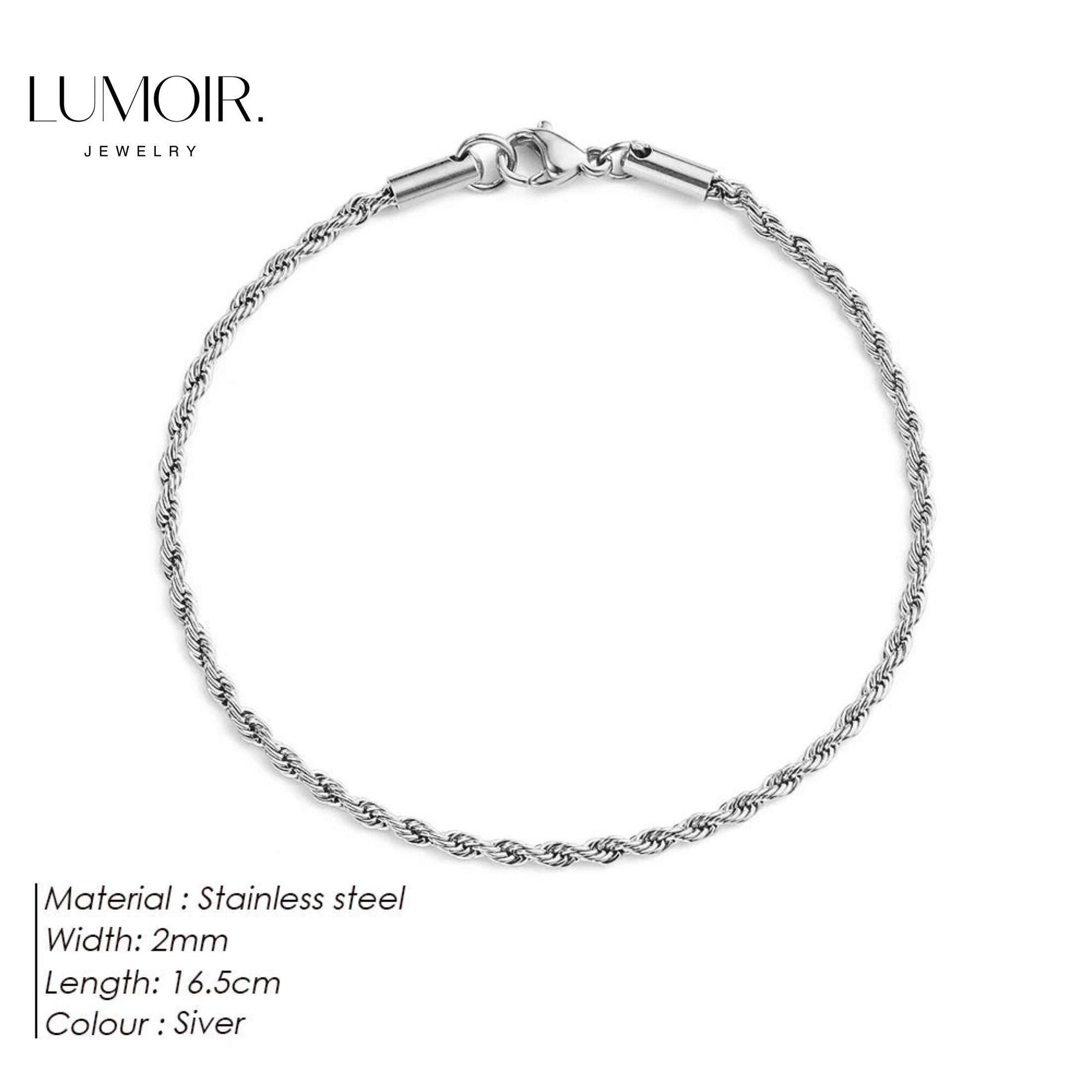 Victor stainless steel bracelet