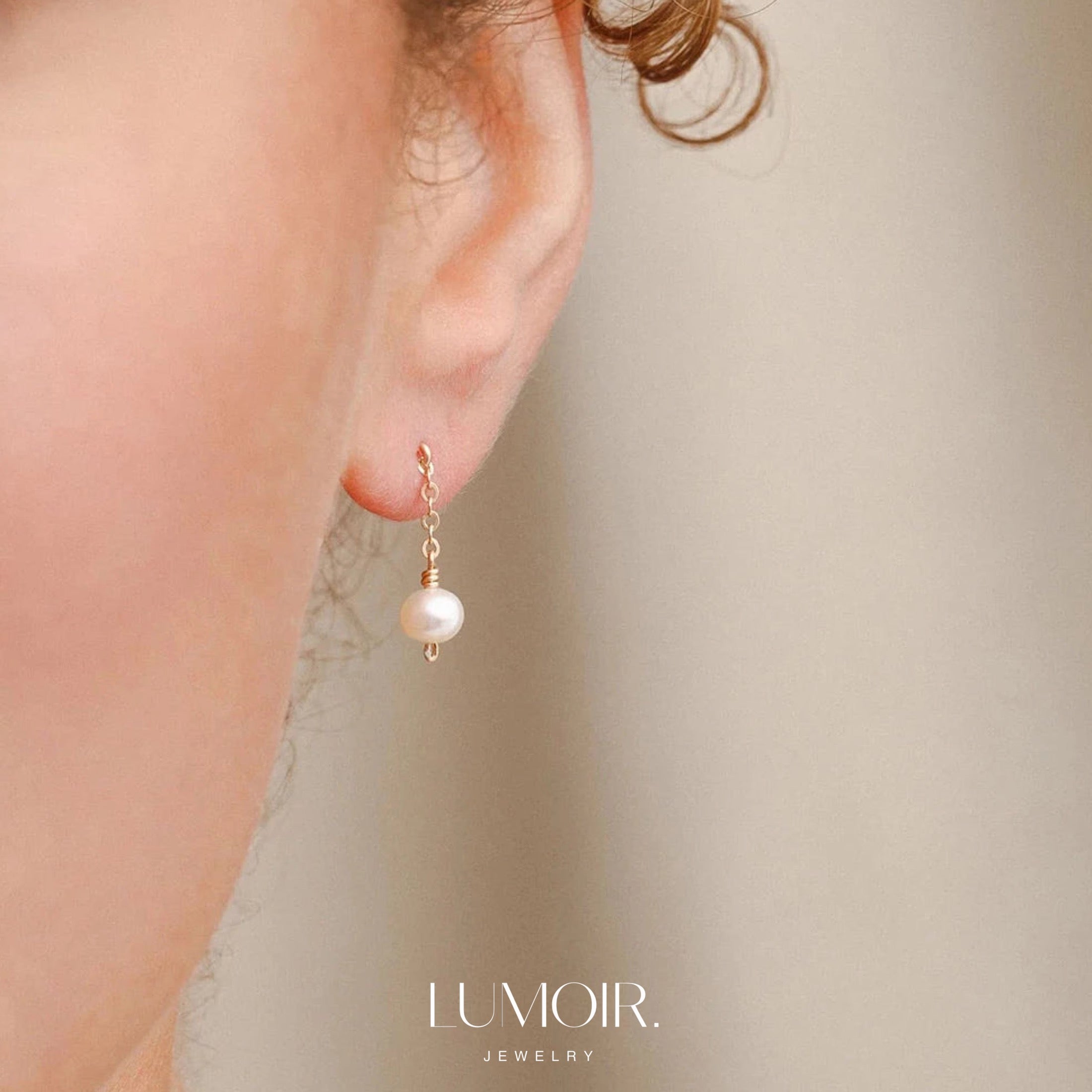 Isolde pearl earrings