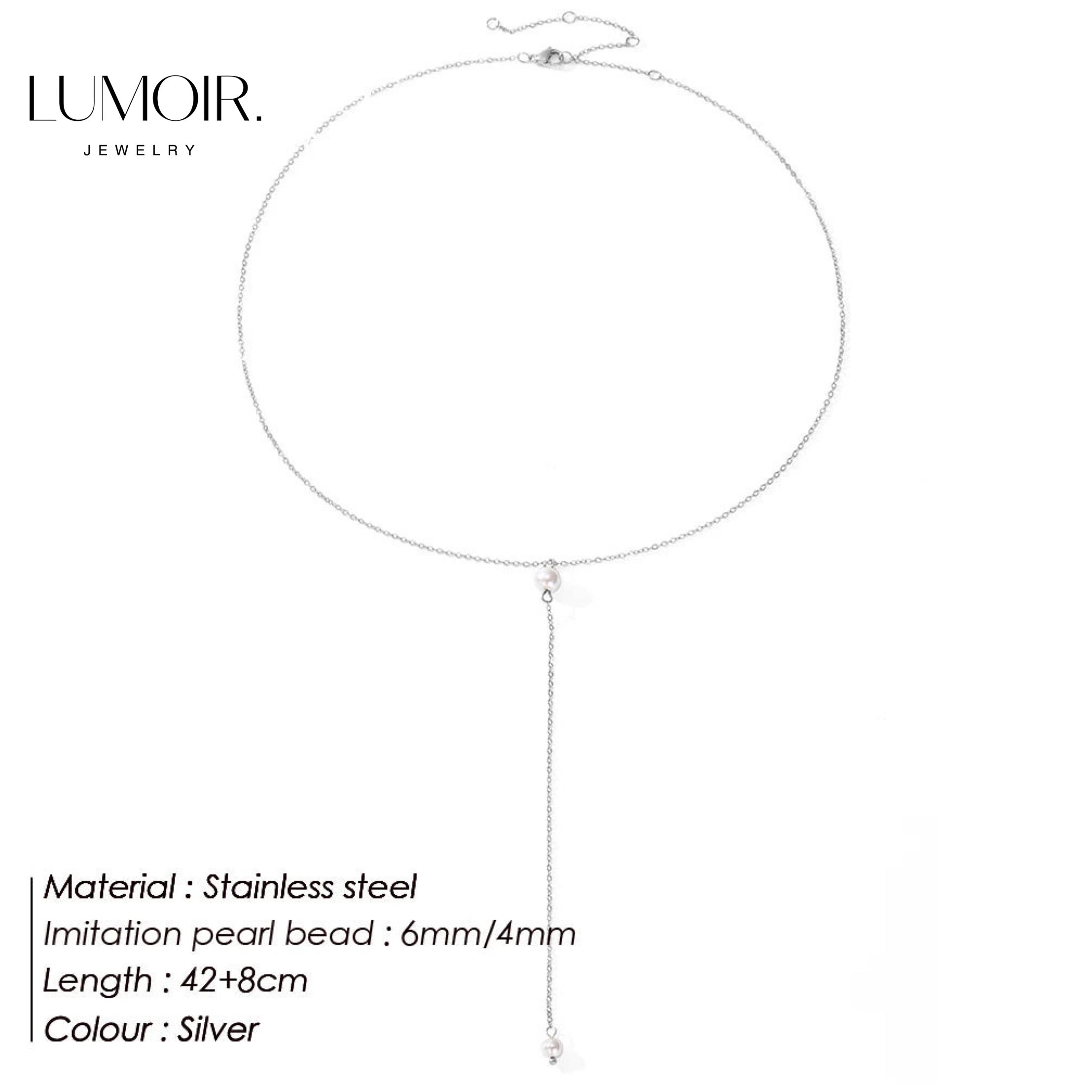 Stainless steel necklace Seraphina