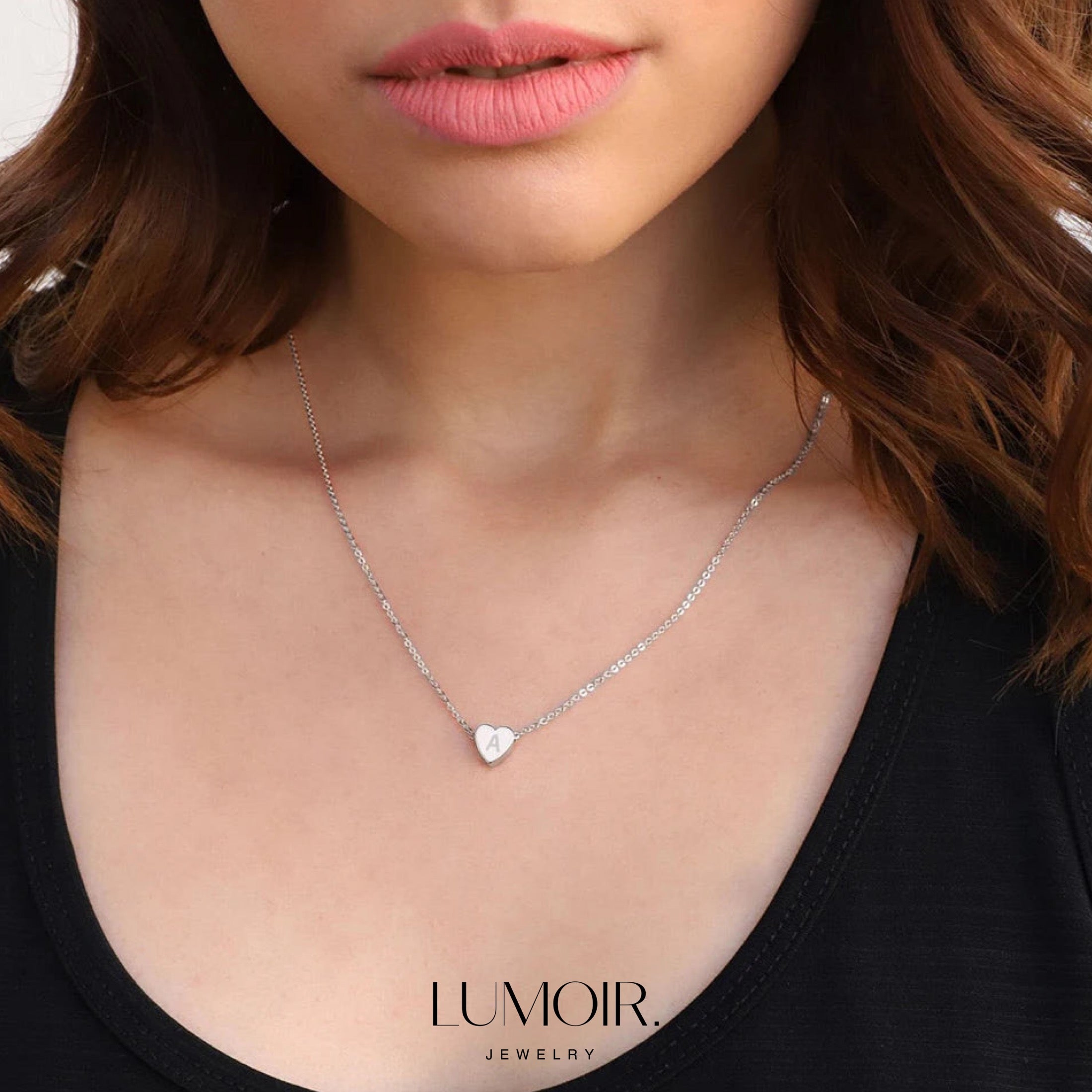 Personalized stainless steel necklace Bluma