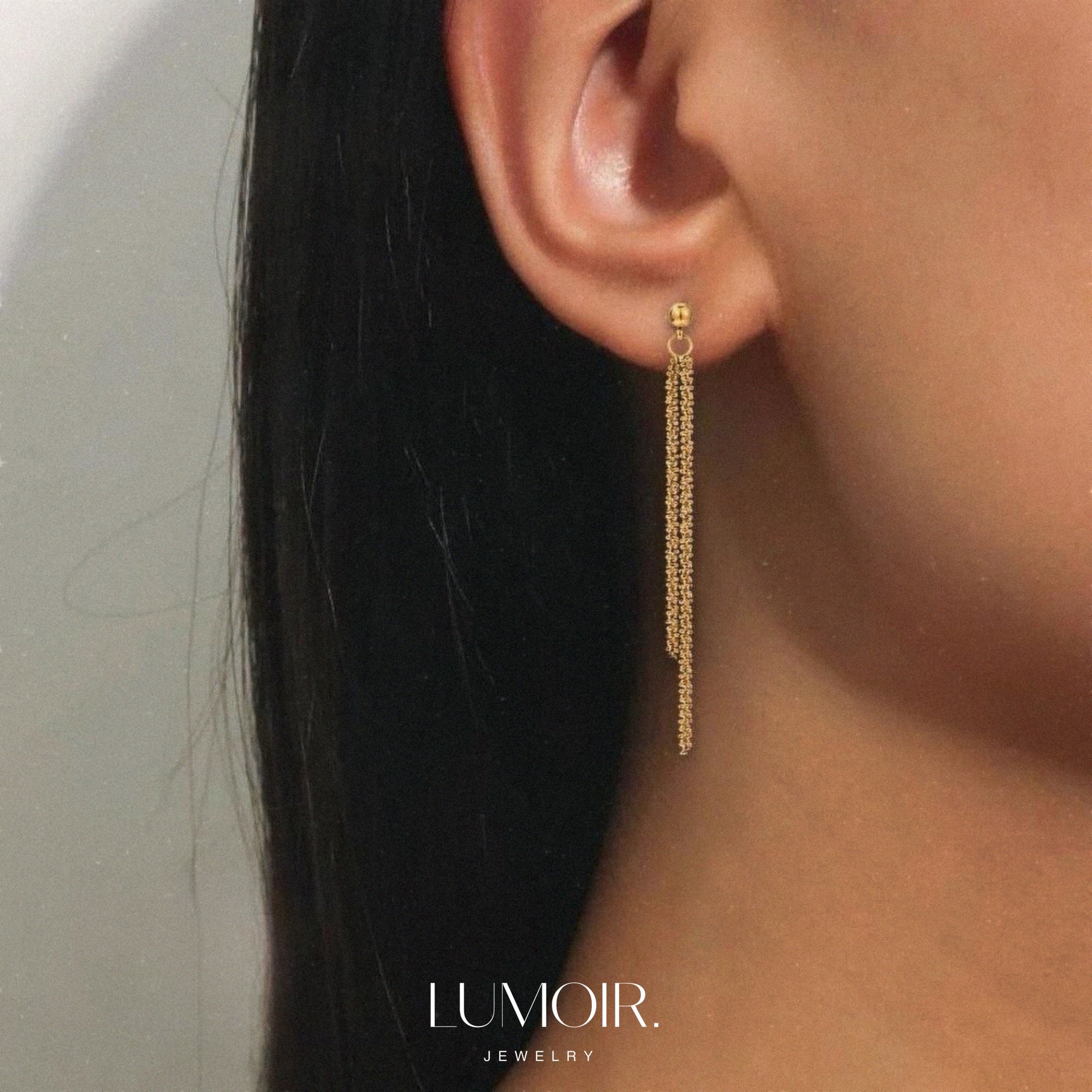 Louisa stainless steel earrings