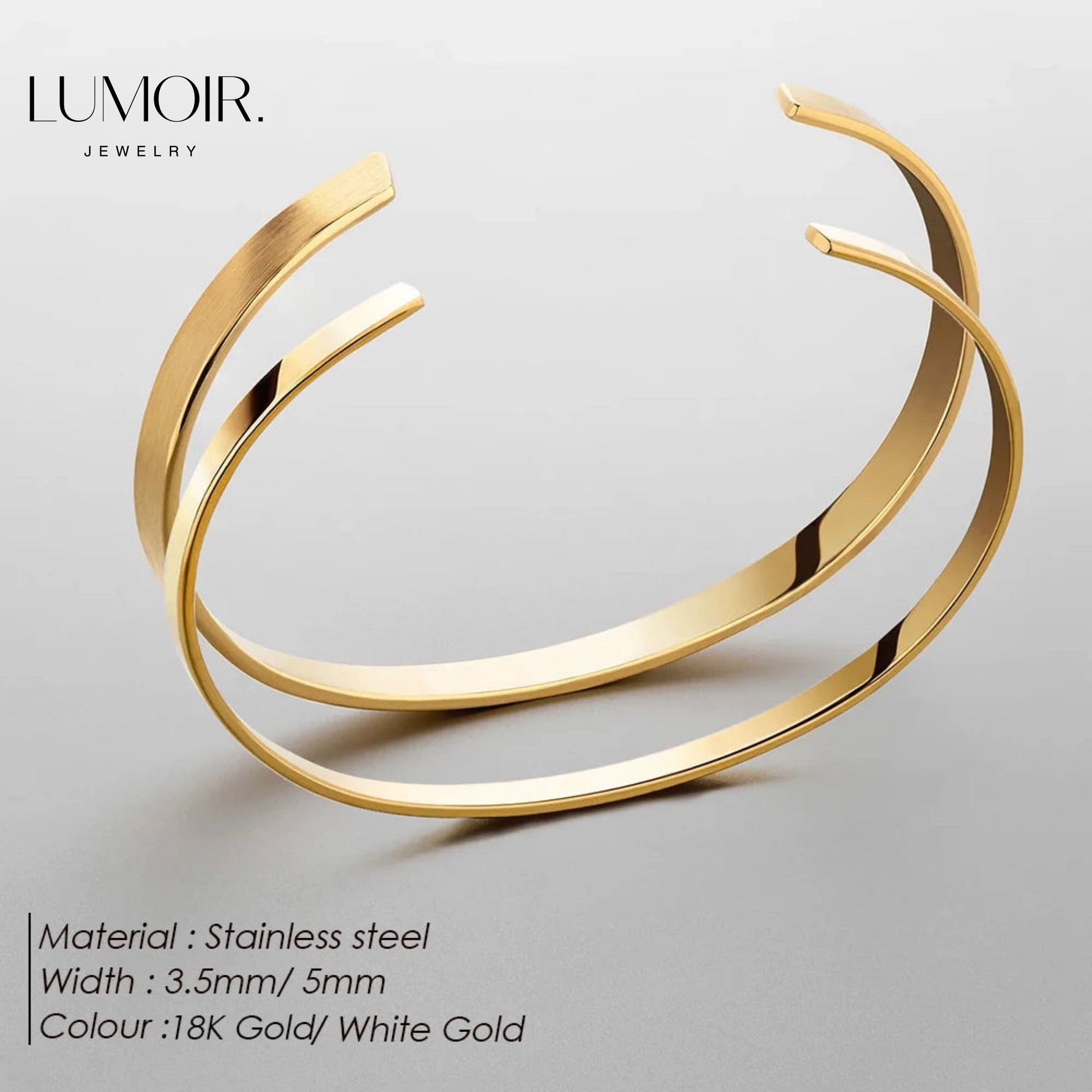 Stainless steel bracelet Troi