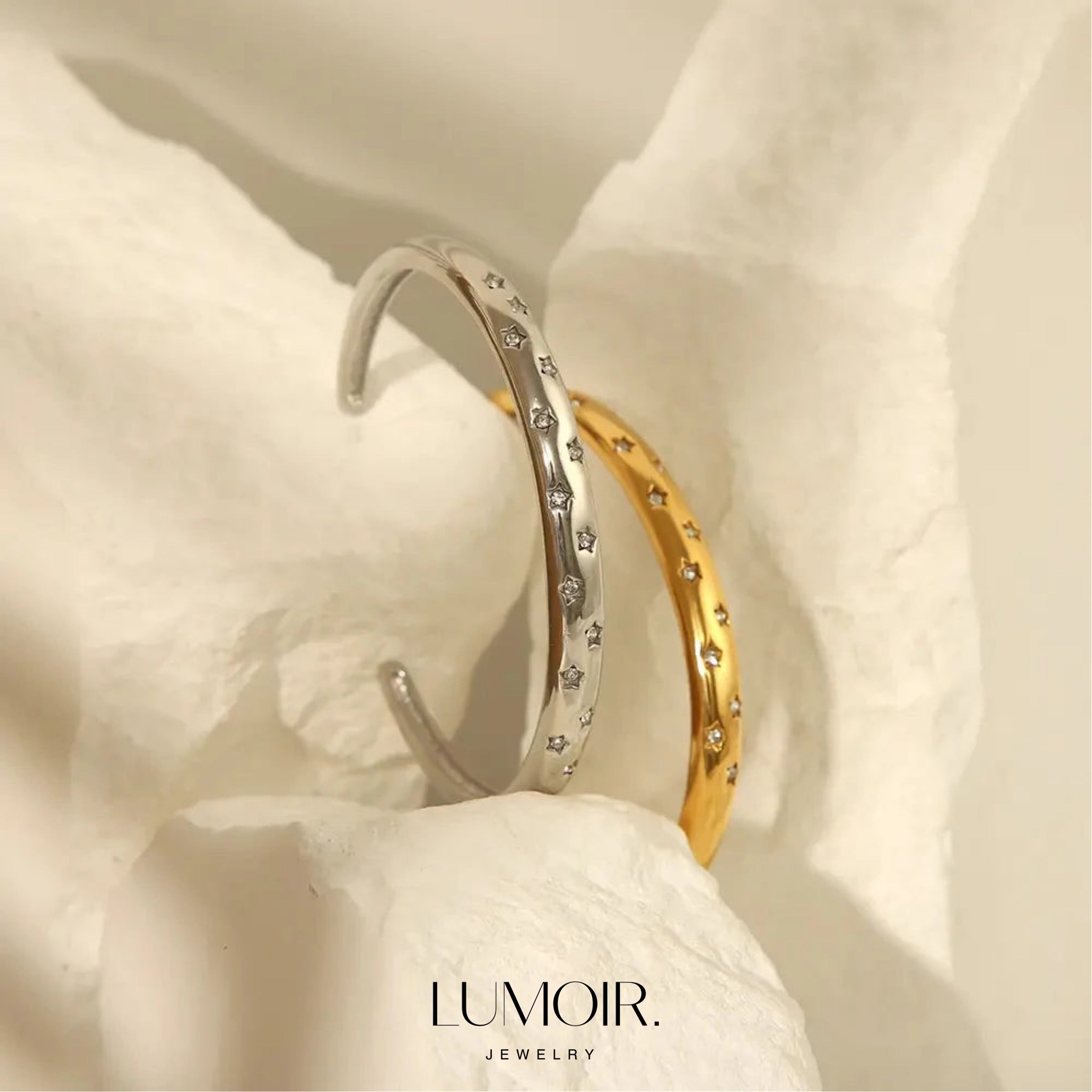 Stainless steel bracelet Zephyra