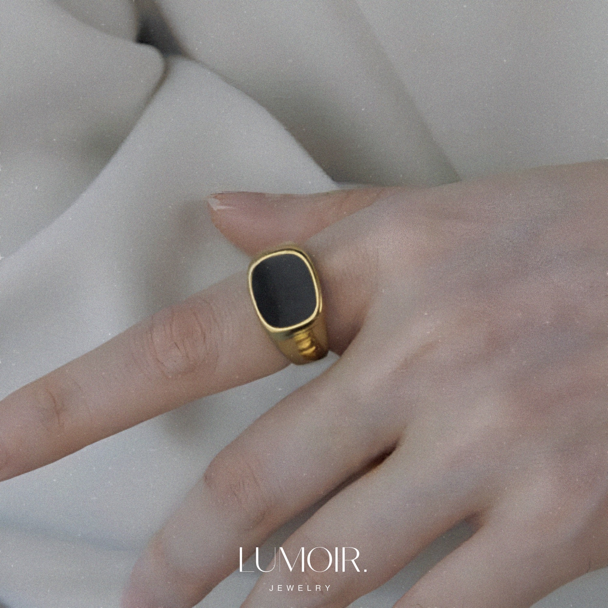 Stainless steel ring Serena