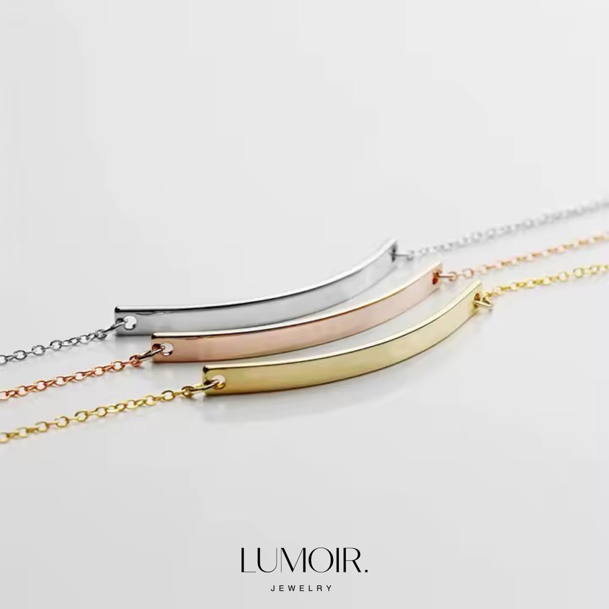 Personalized stainless steel bracelet Lea