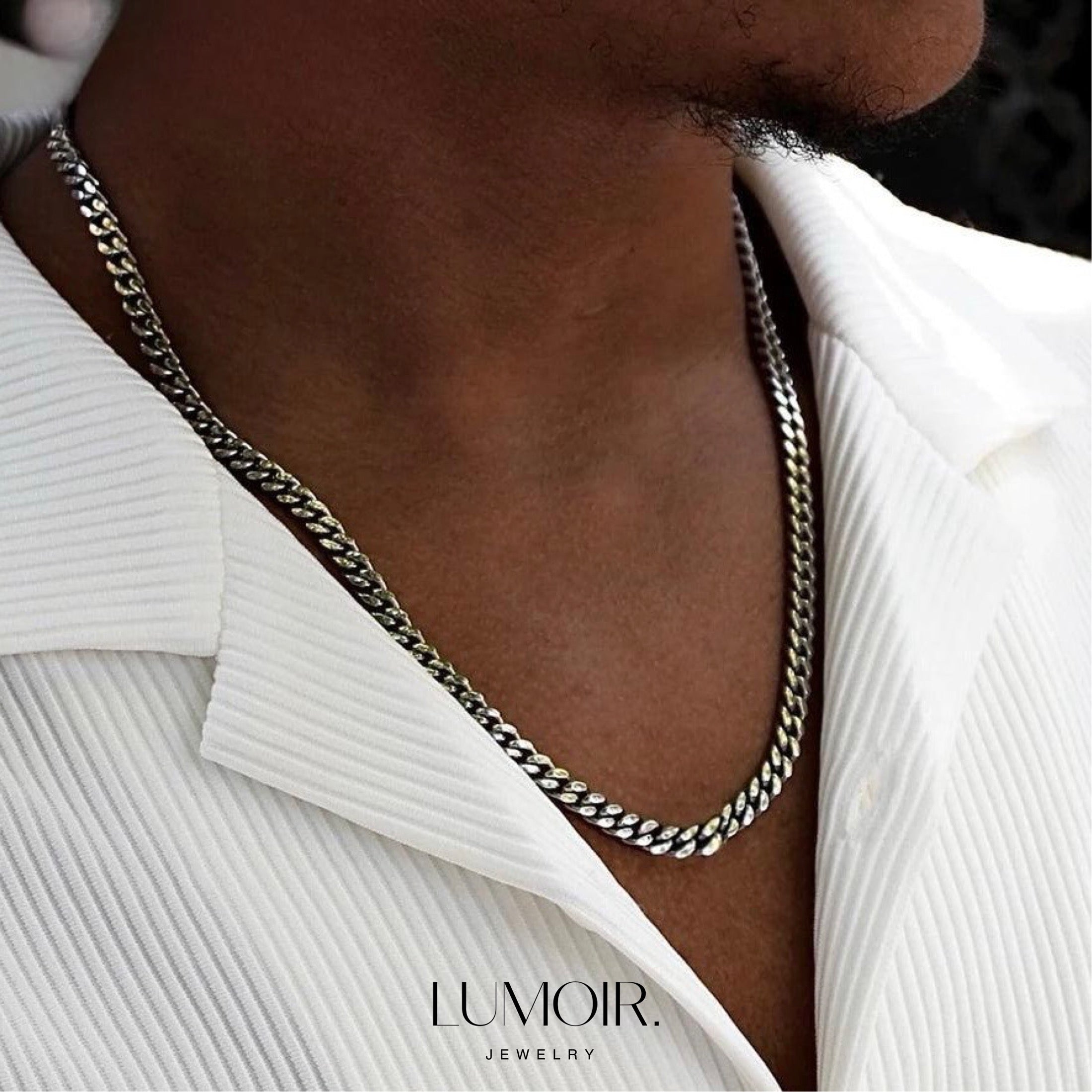 Stainless steel necklace Renzo