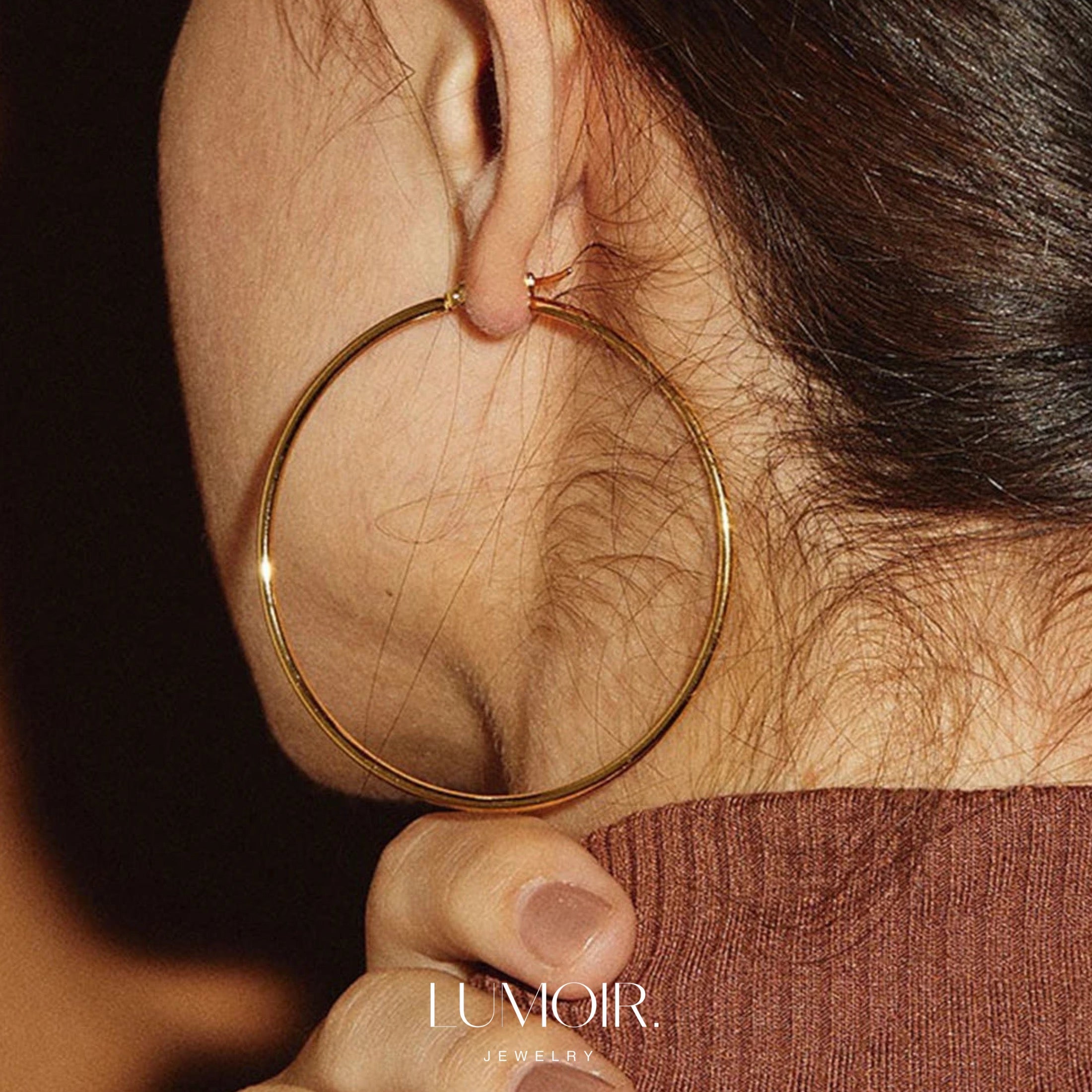 Stainless steel earrings Nina