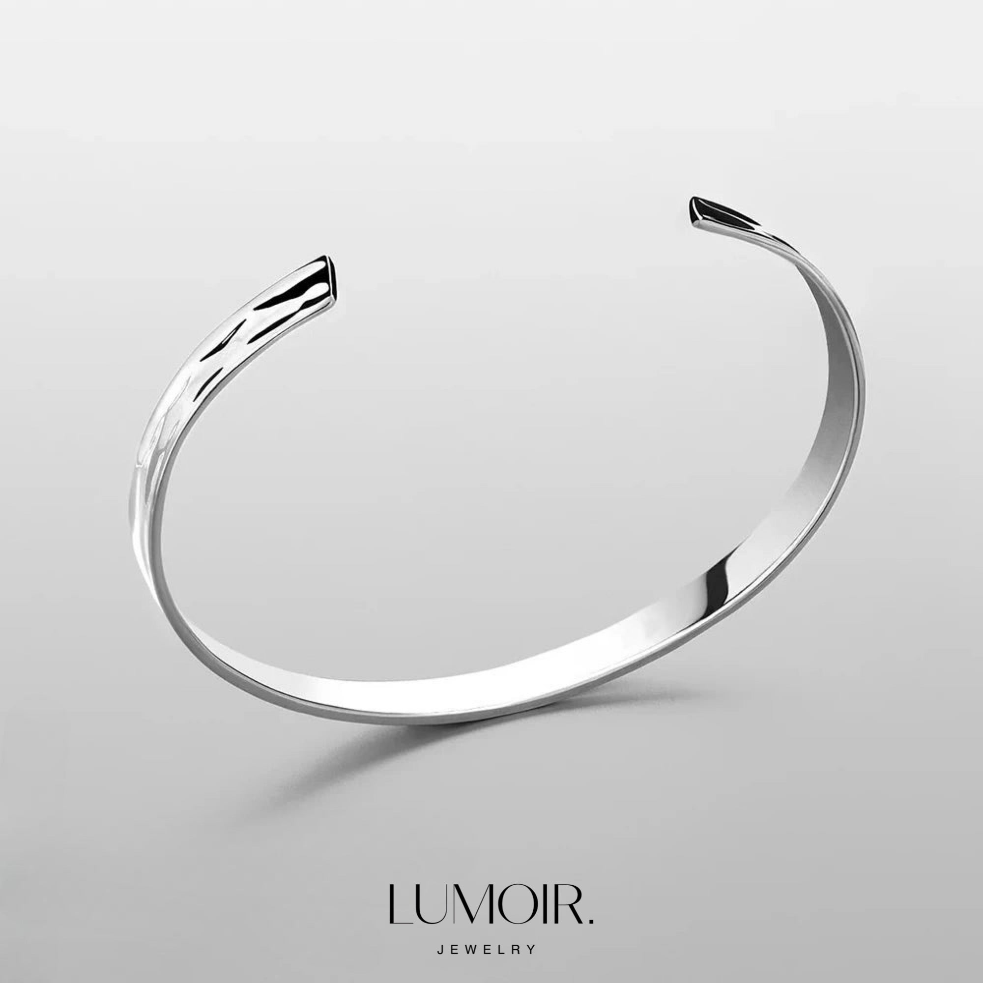 Stainless steel bangle Zeus