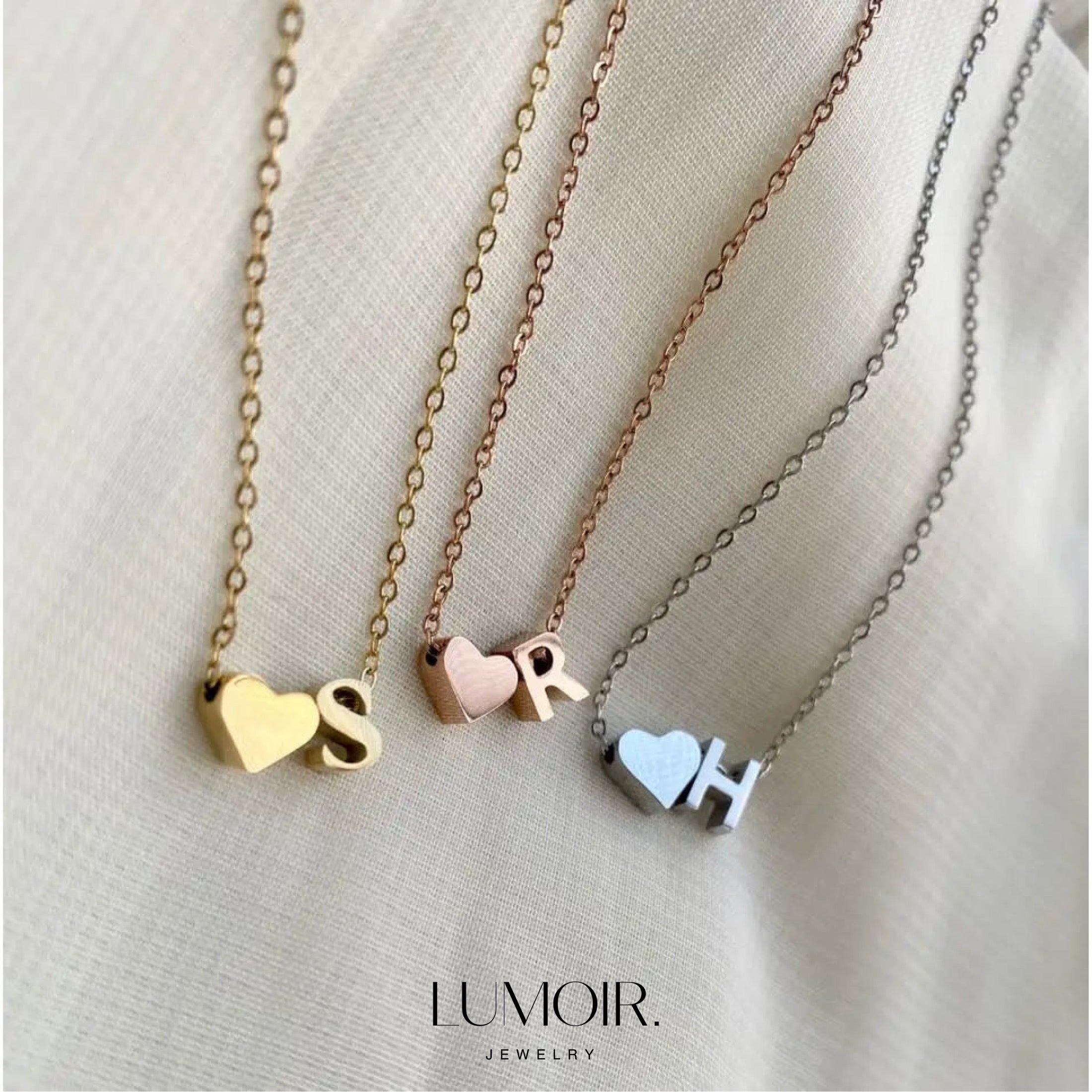 Personalized stainless steel necklace Marlene