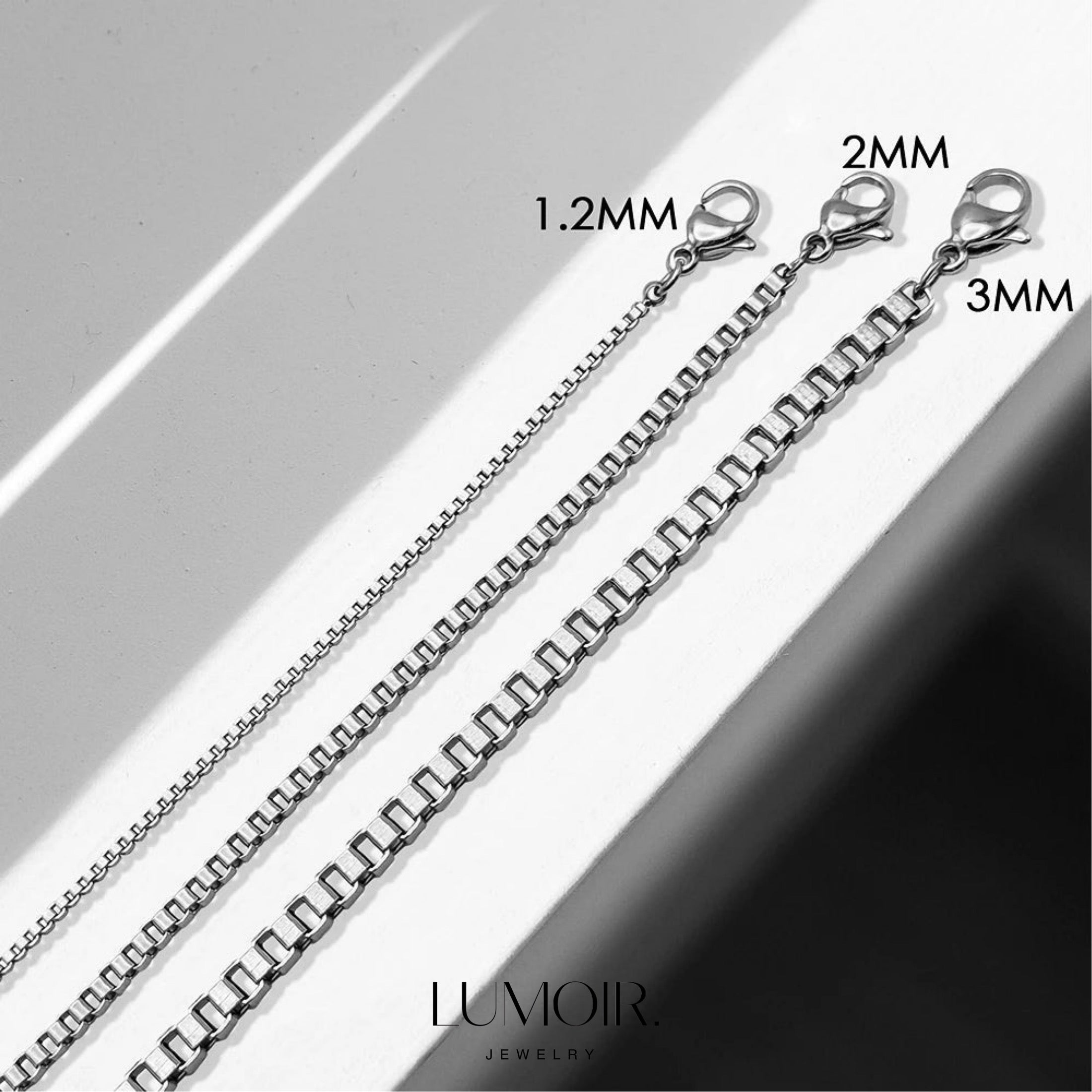 Stainless steel necklace Denira