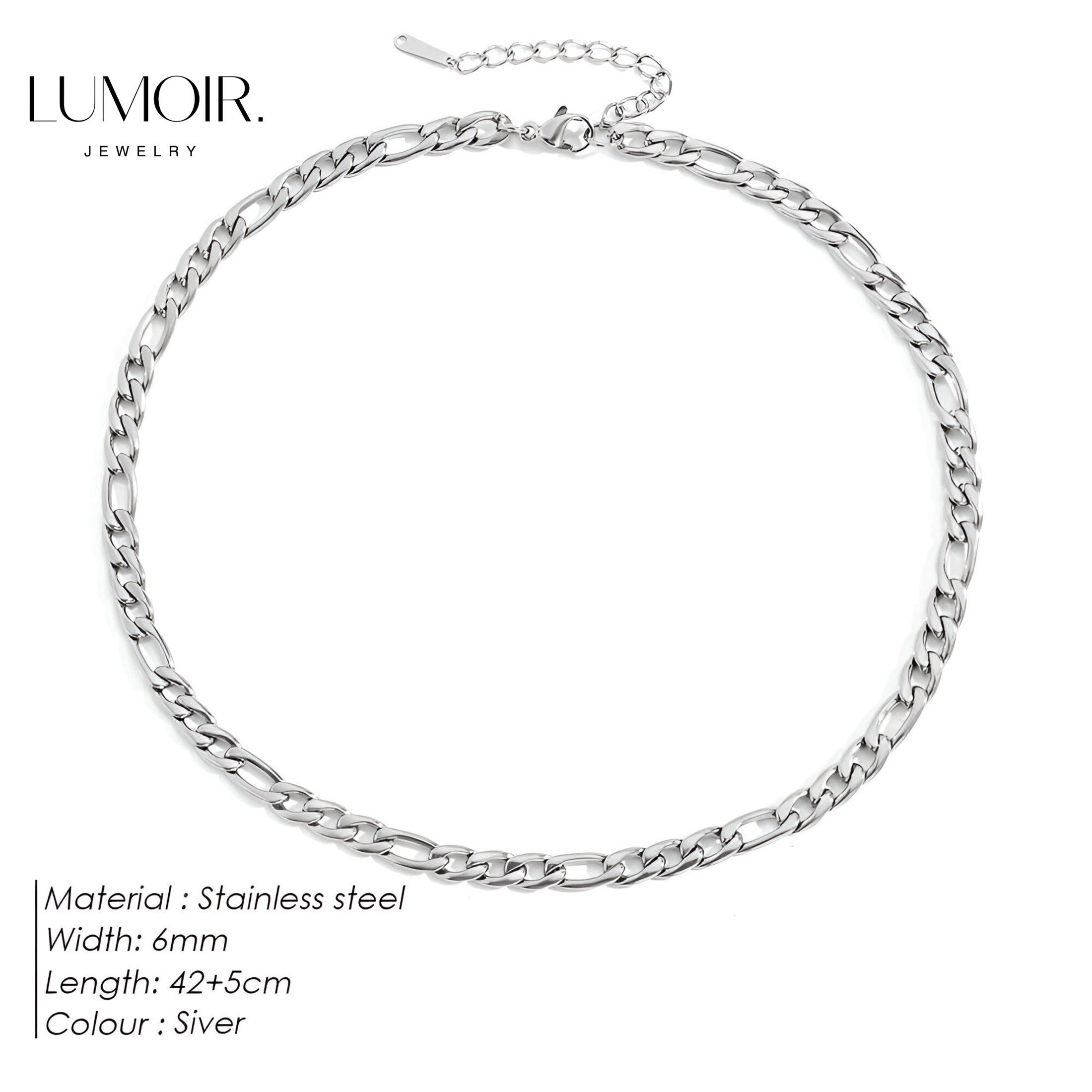 Stainless steel necklace Brice