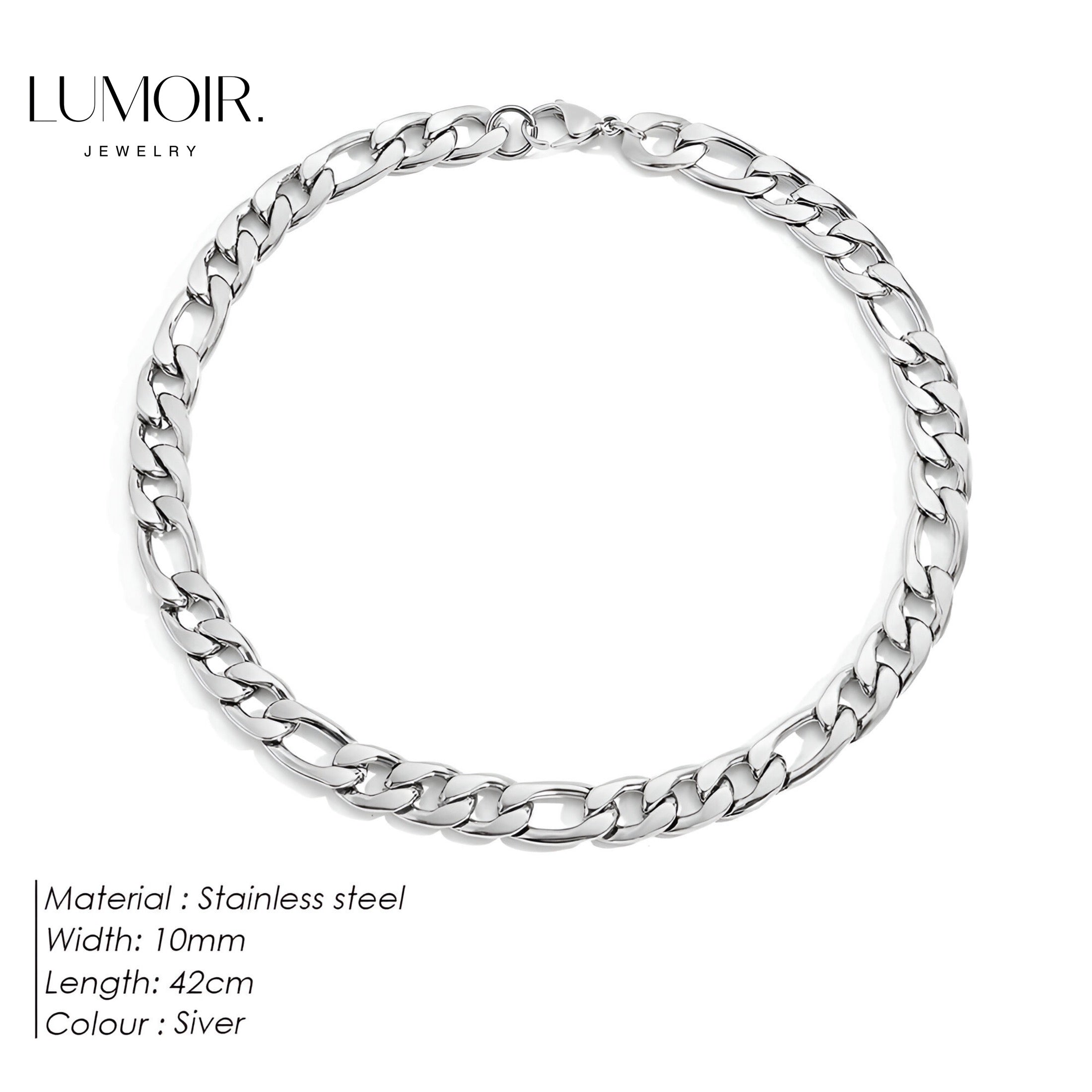 Stainless steel necklace Brice