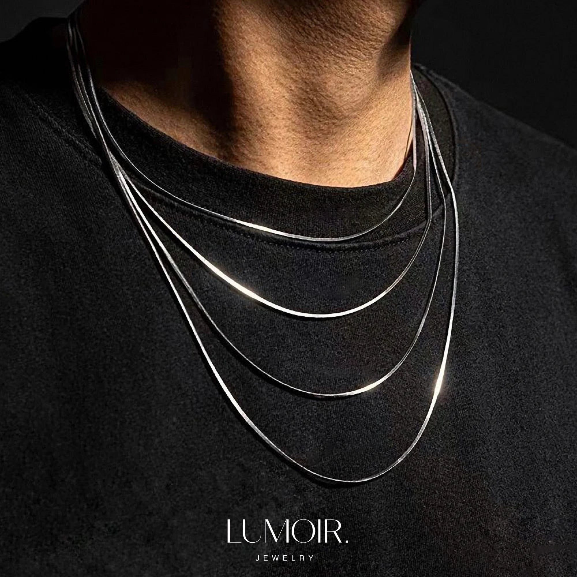 Stainless steel necklace Jay