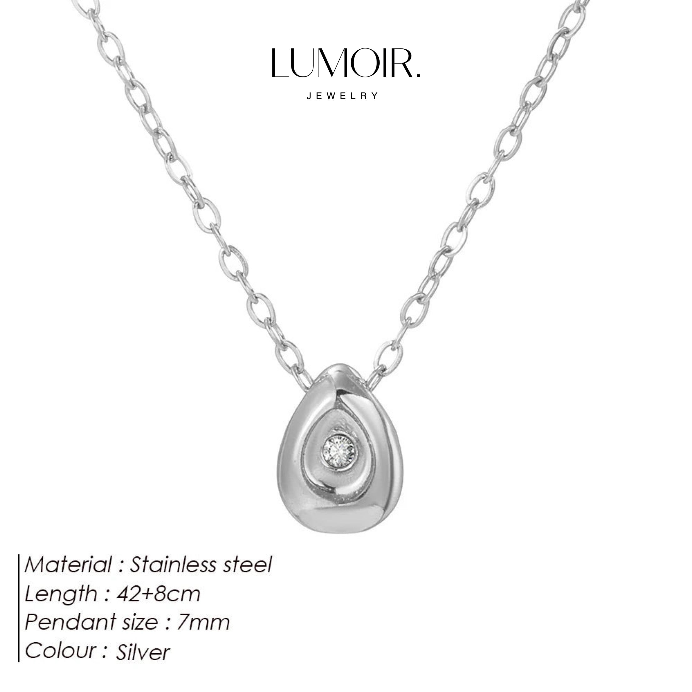 Stainless steel necklace Semana