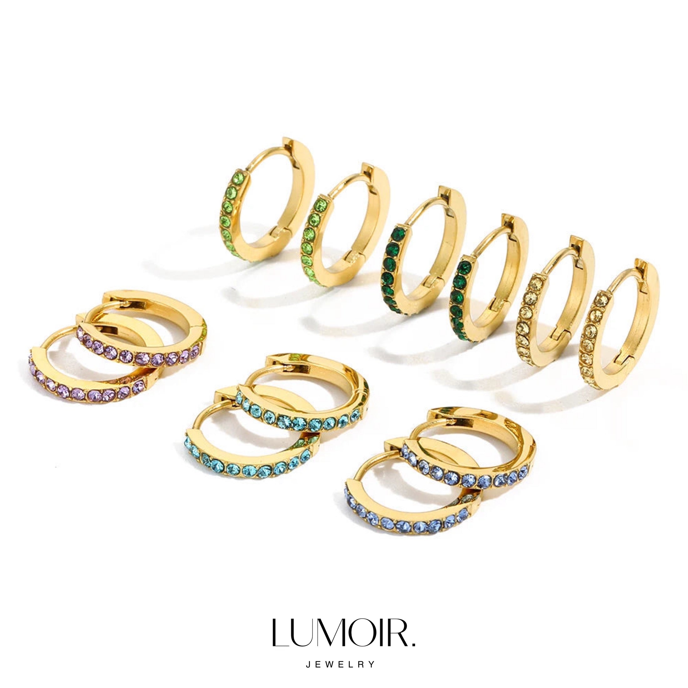 Birthstone earrings Marena