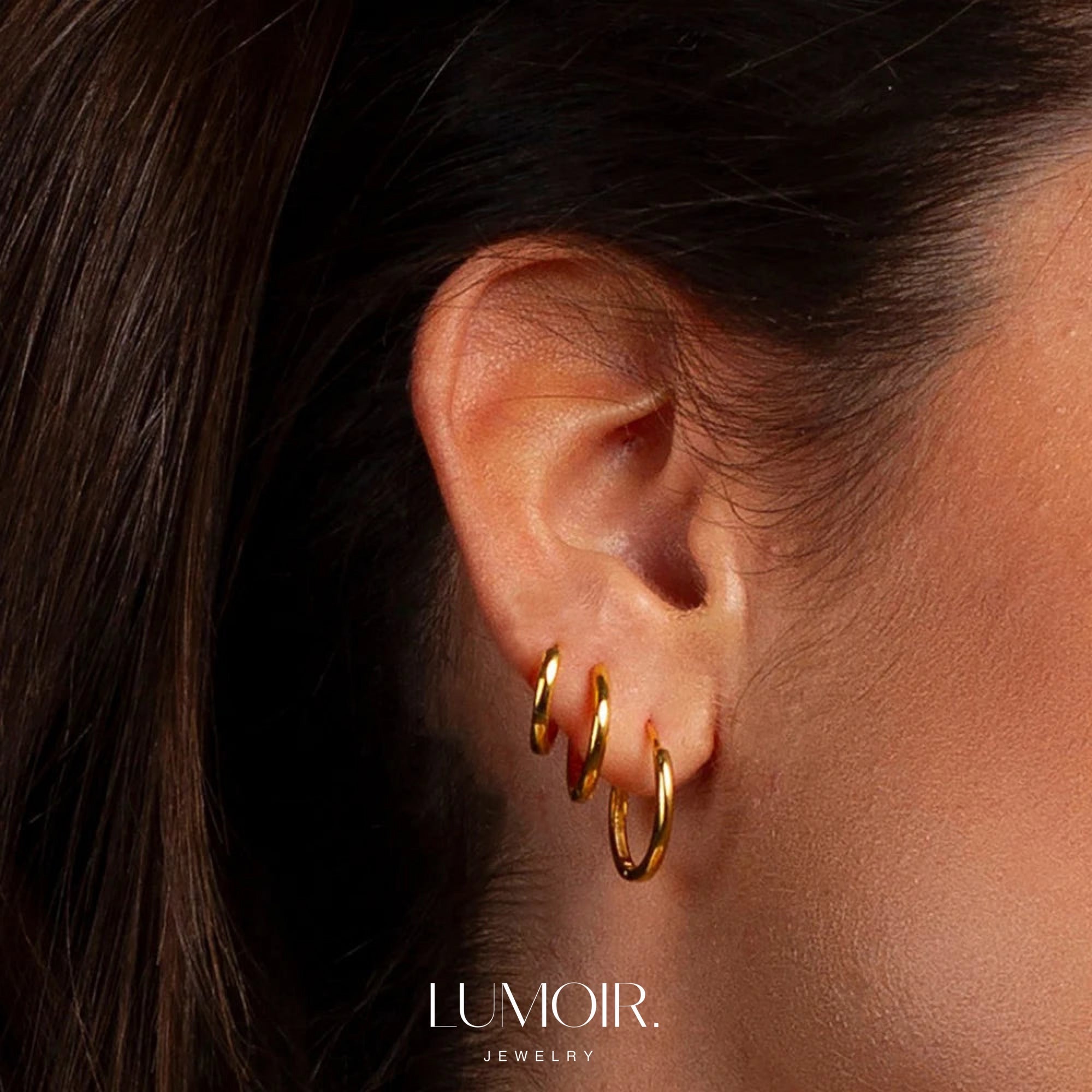 Lucie stainless steel earrings
