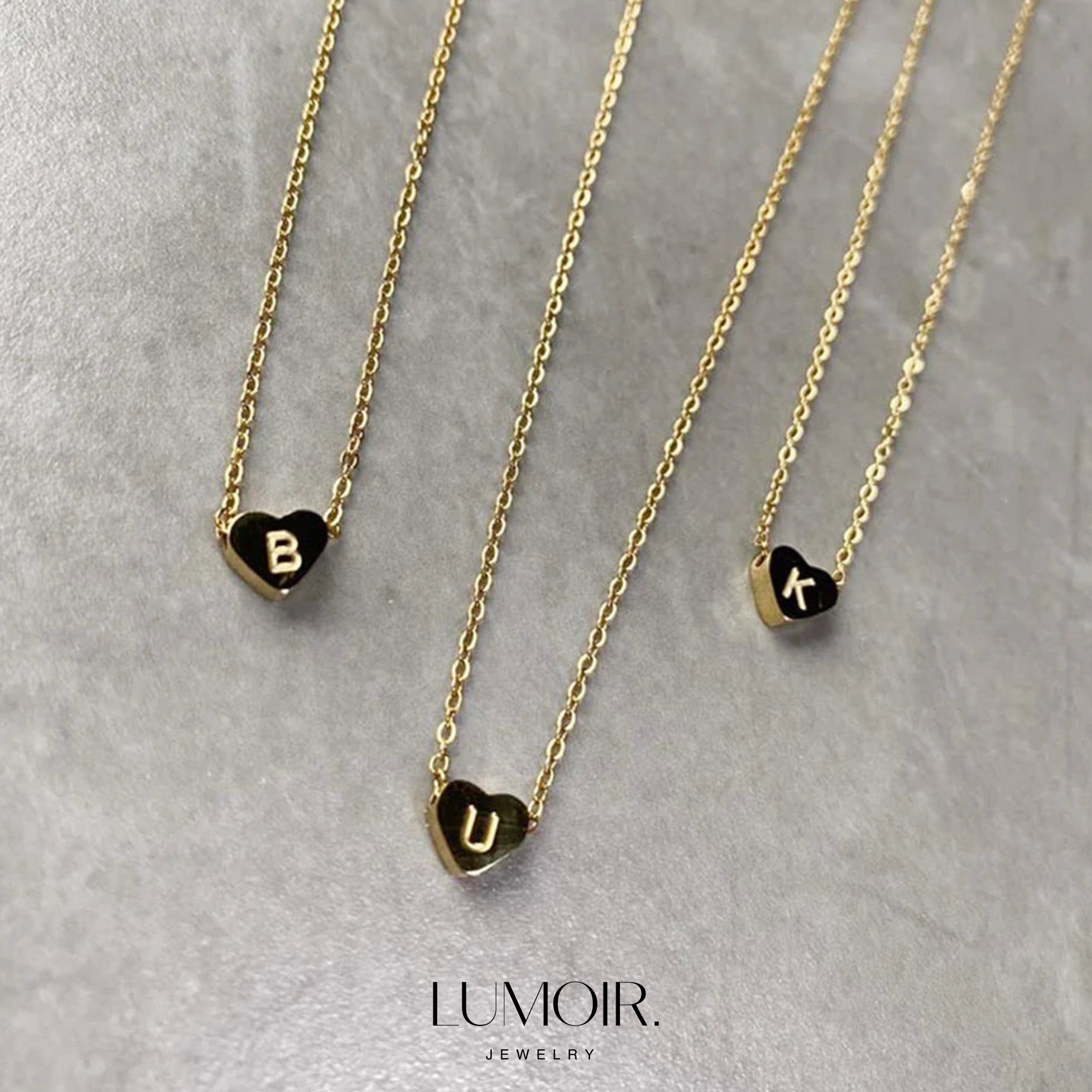 Personalized stainless steel necklace Bluma
