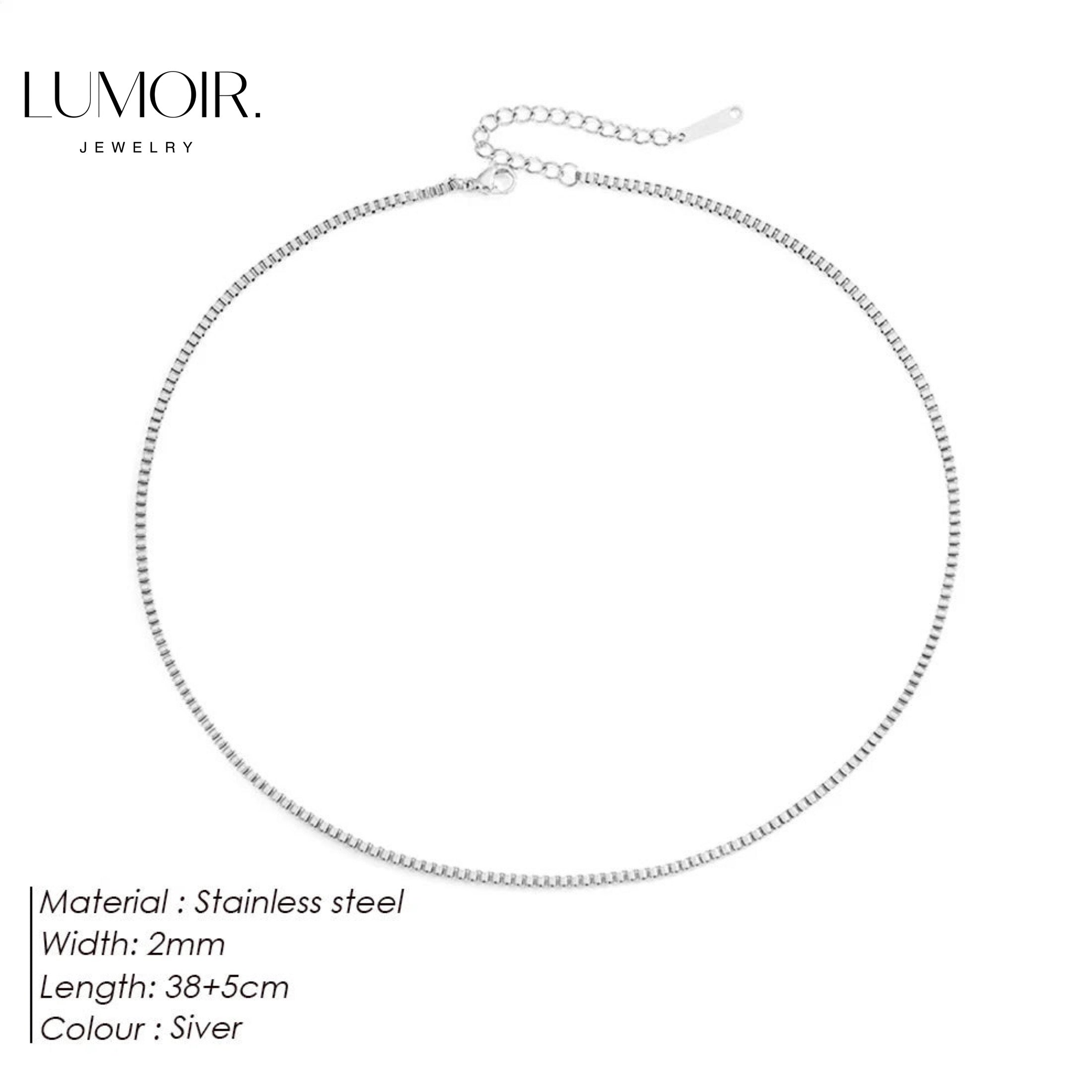 Stainless steel necklace Denira