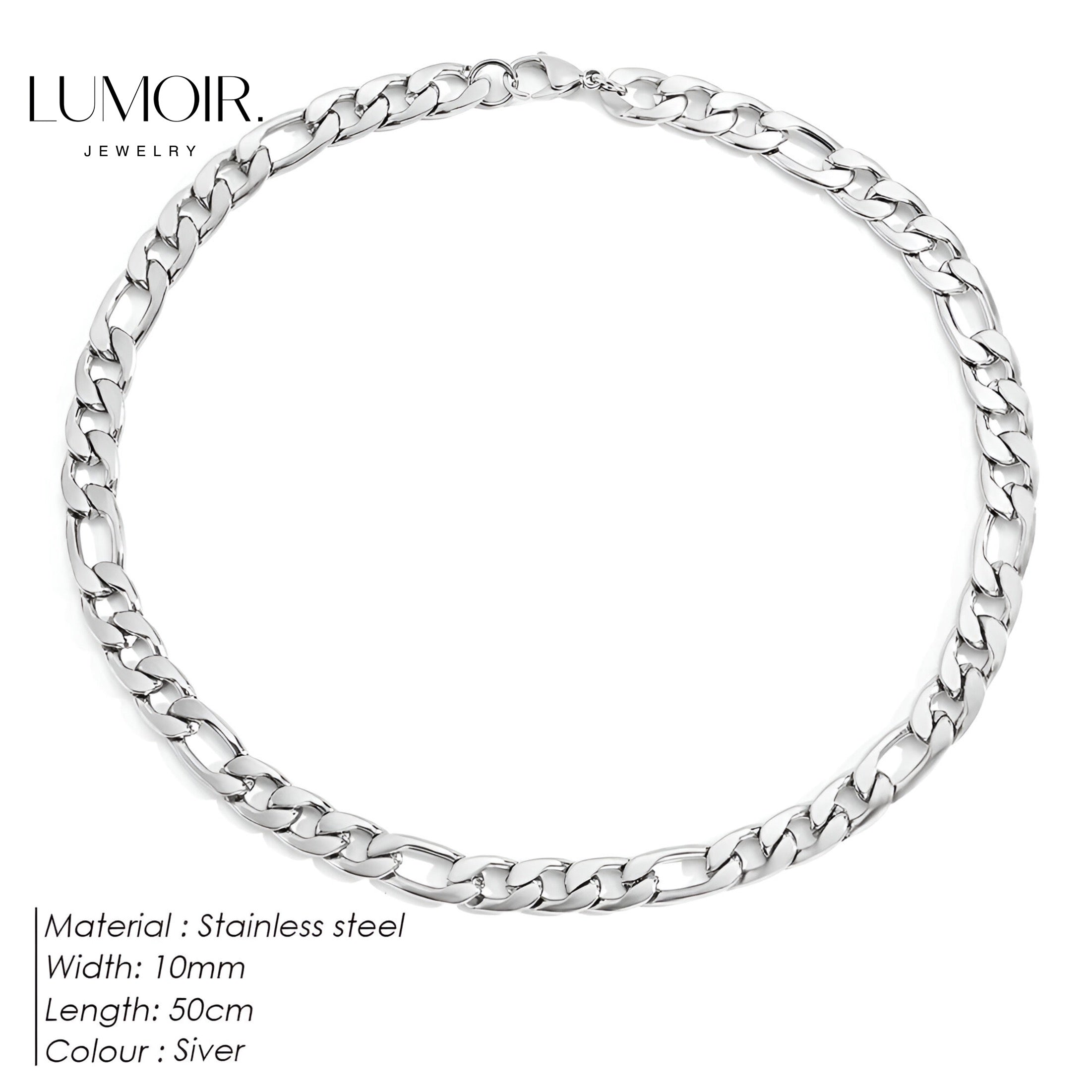 Stainless steel necklace Brice
