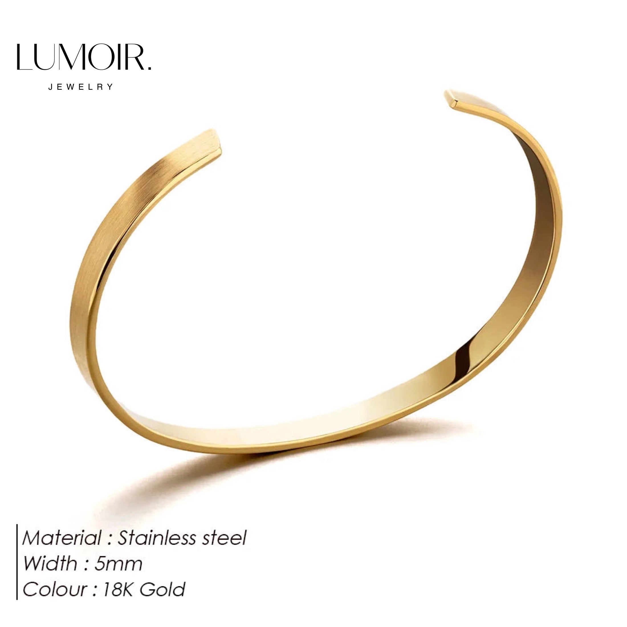 Stainless steel bracelet Troi
