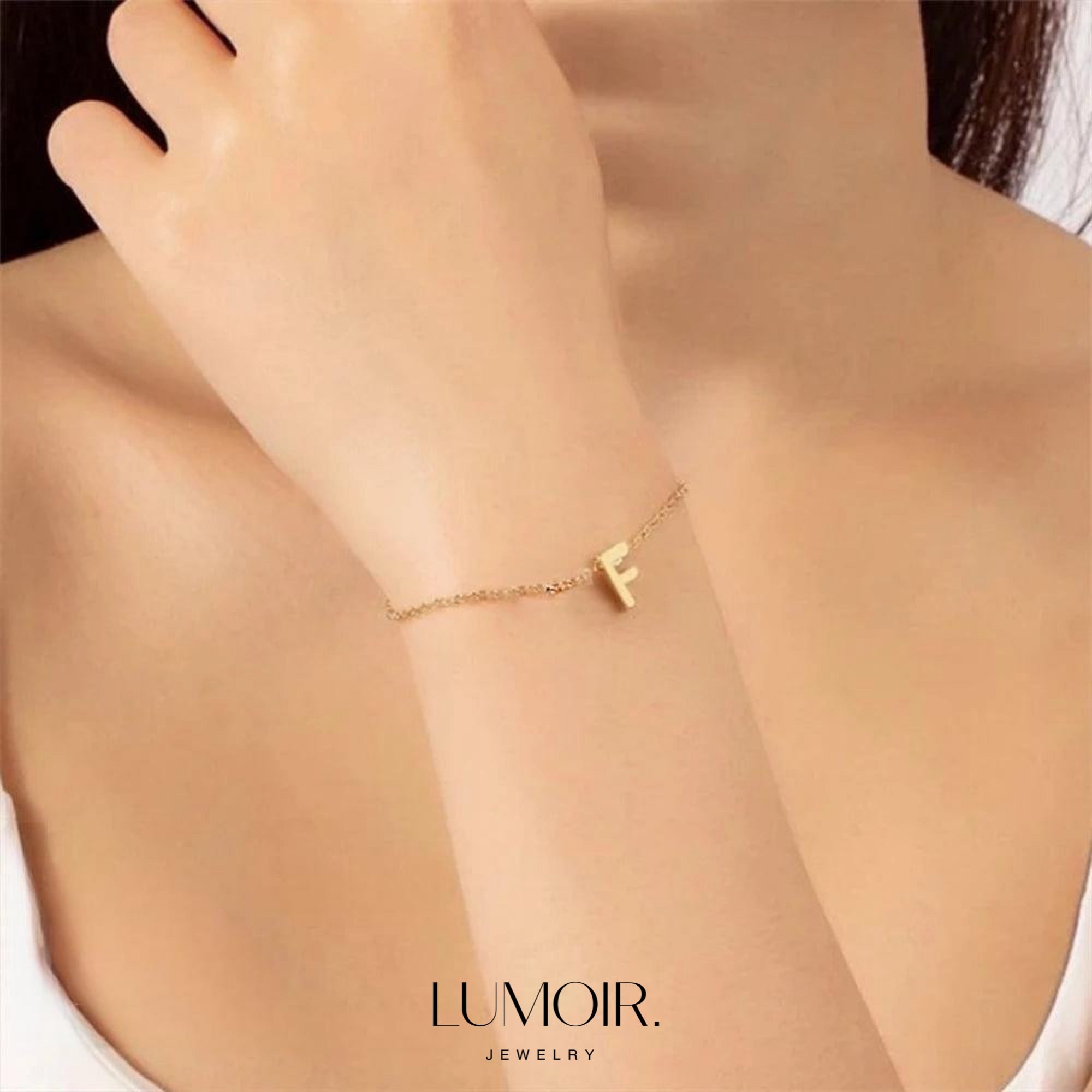 Personalized stainless steel bracelet Chloé