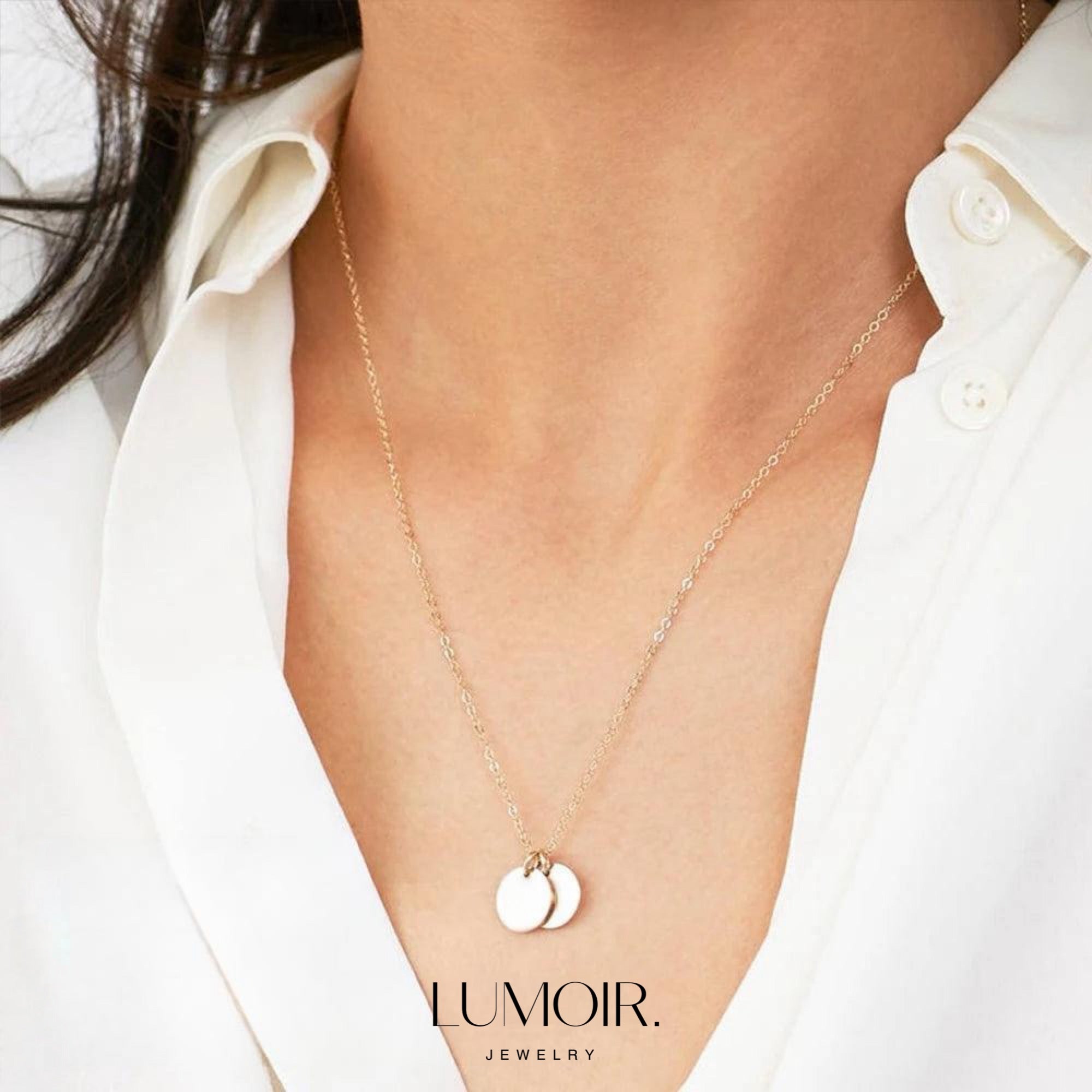 Stainless steel necklace Daria