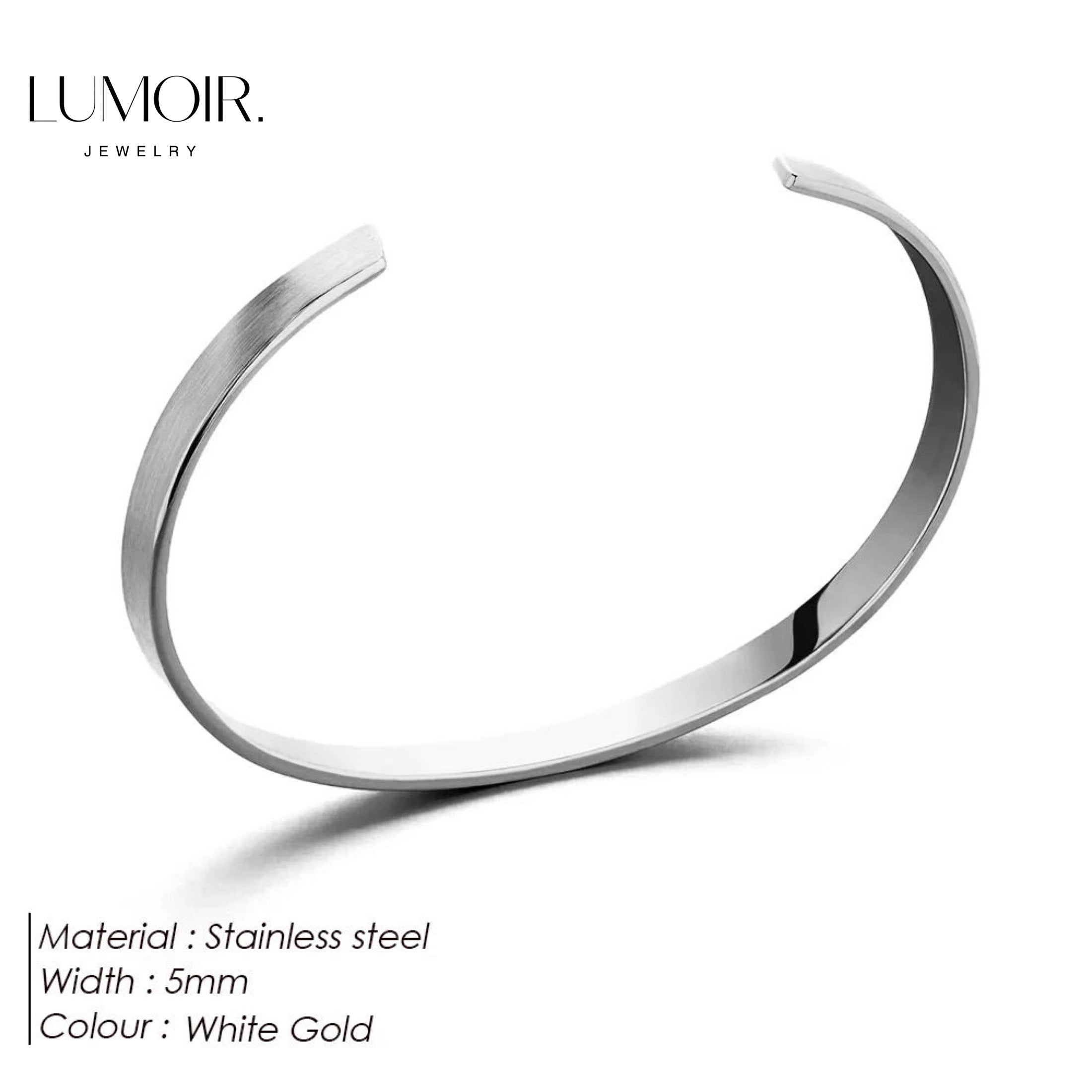Stainless steel bracelet Troi