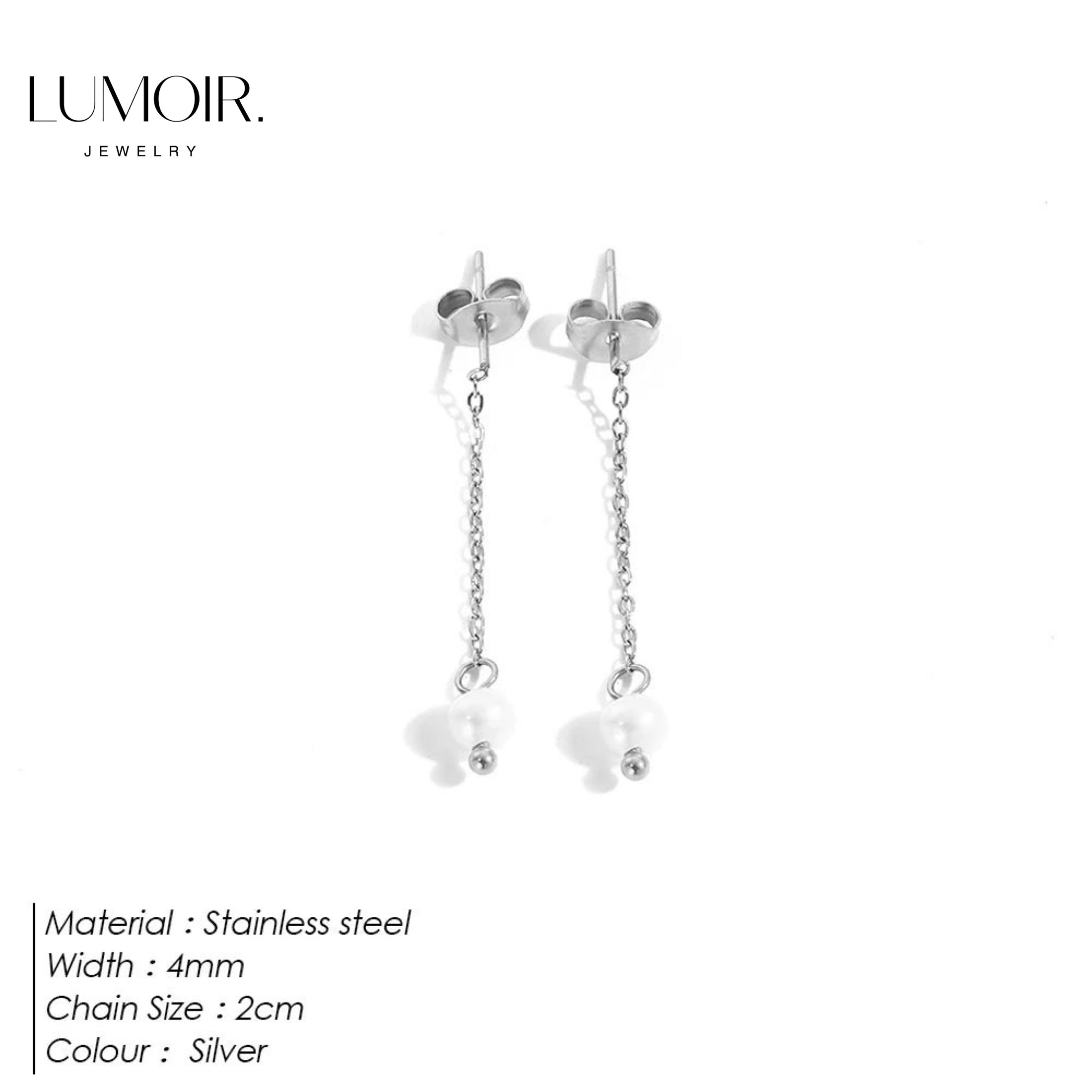 Isolde pearl earrings