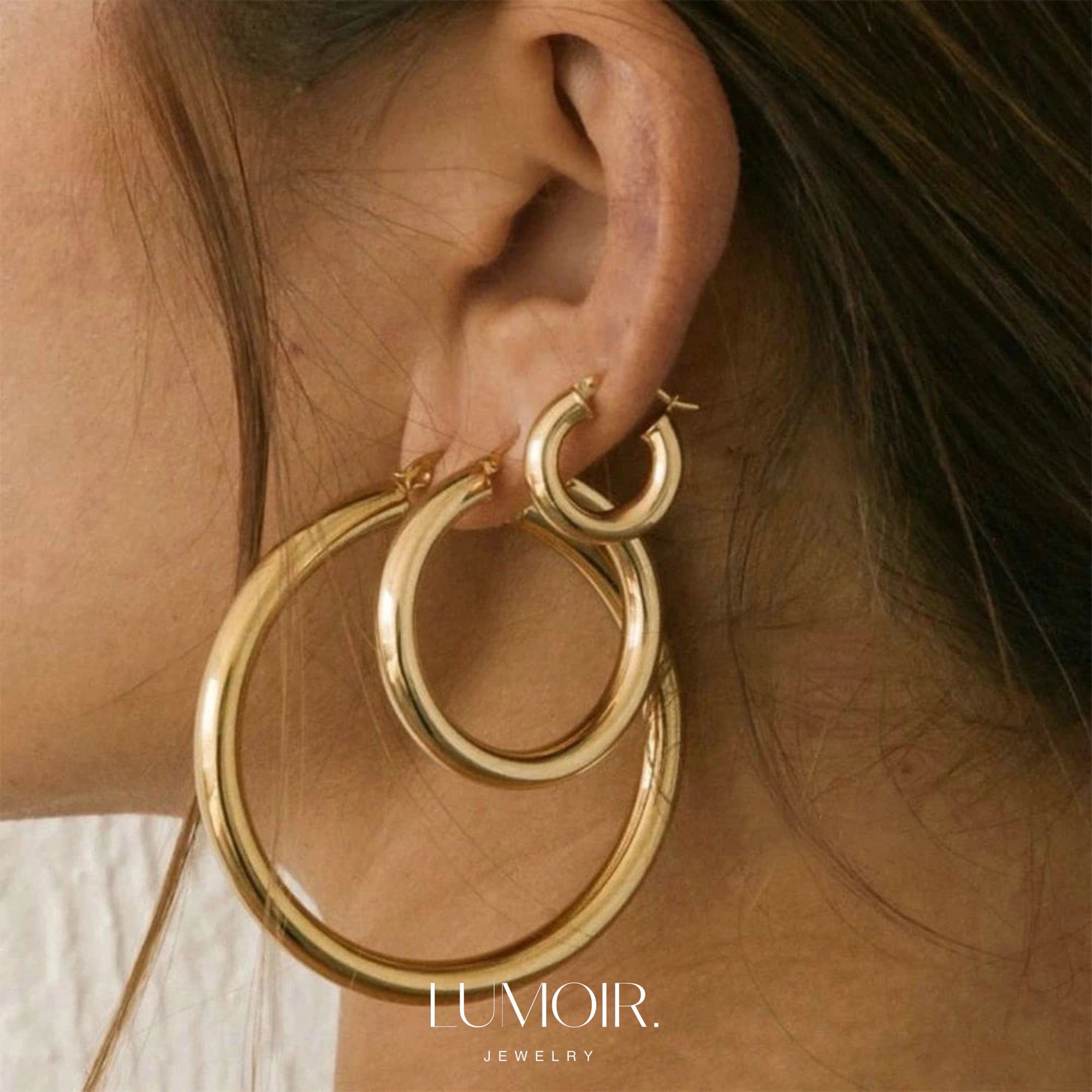 Claire stainless steel earrings