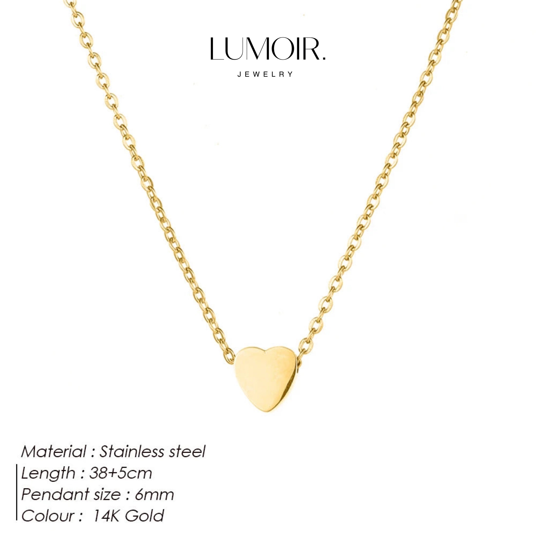 Stainless steel necklace Amora