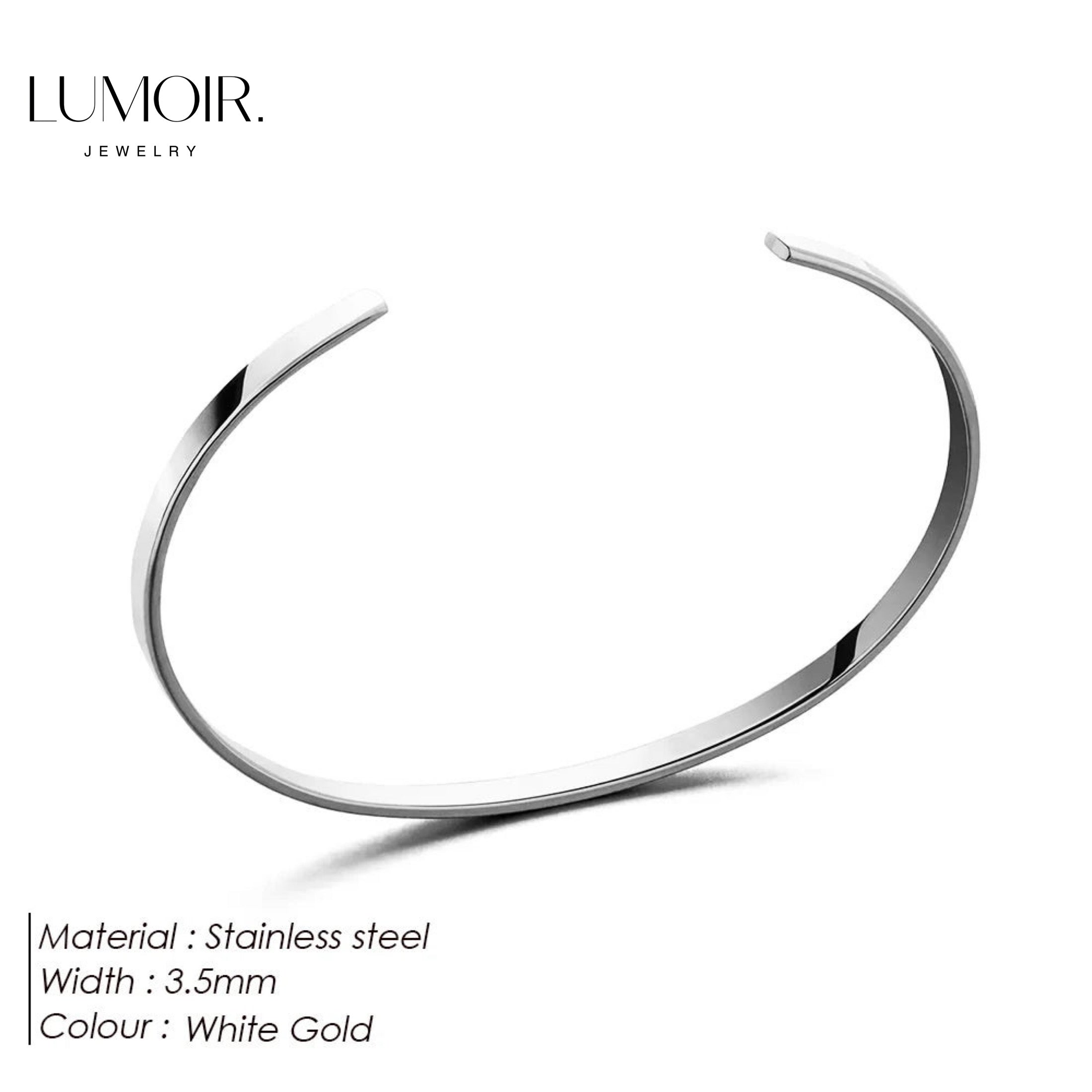 Stainless steel bracelet Troi