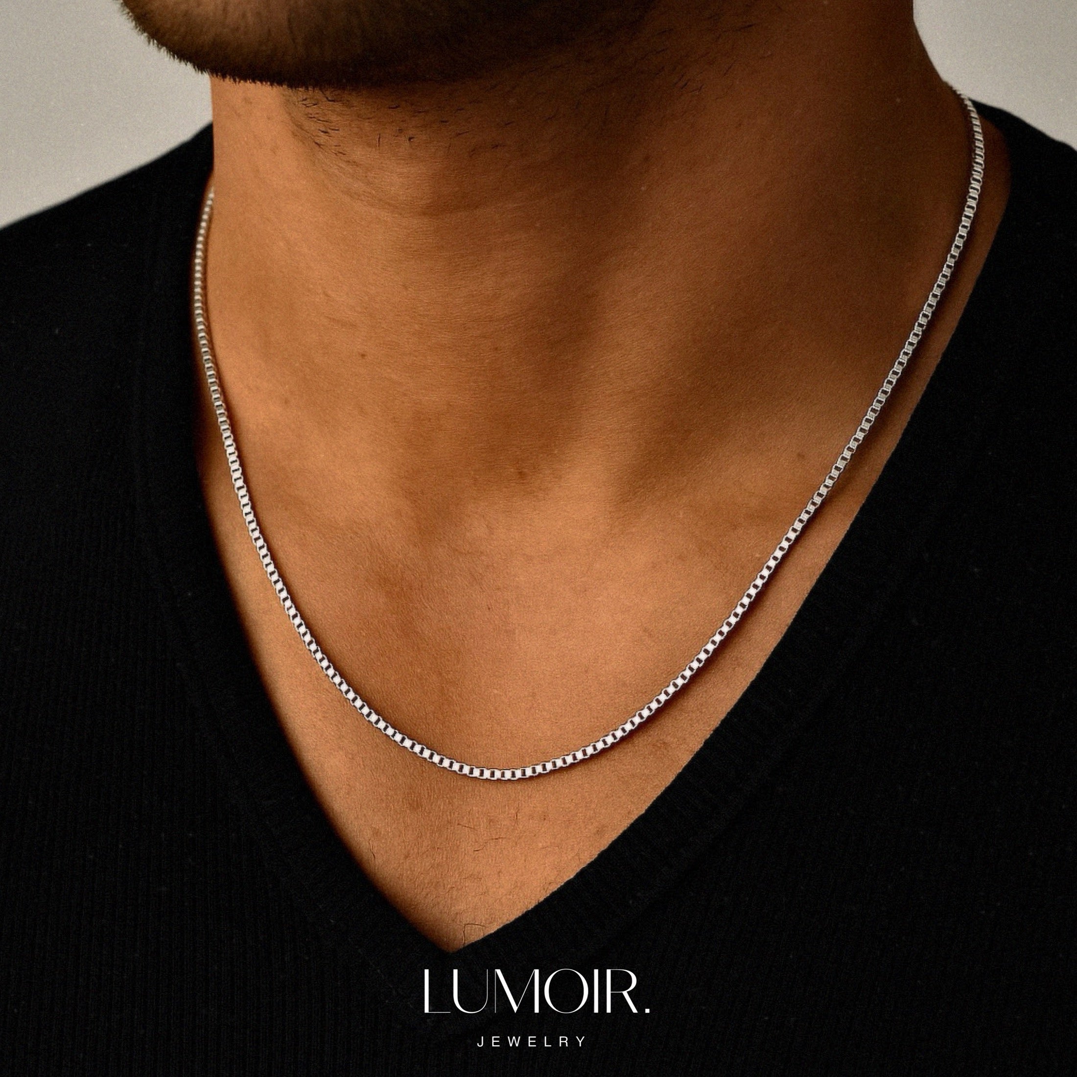 Personalized stainless steel necklace Dean