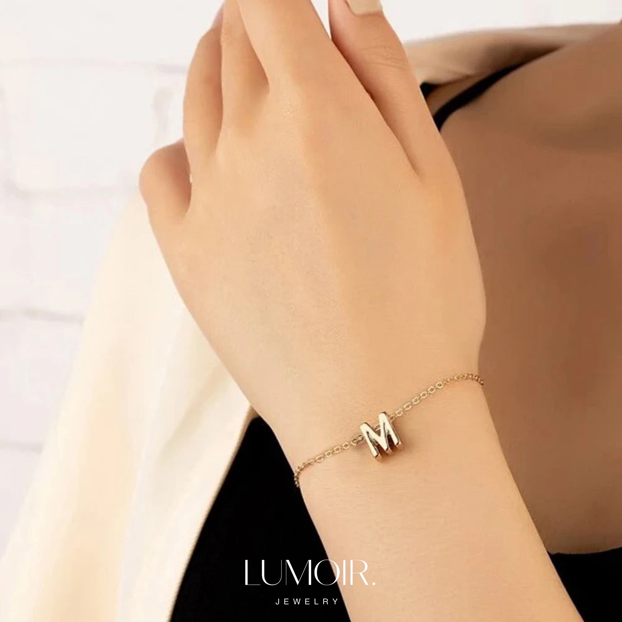 Personalized stainless steel bracelet Chloé