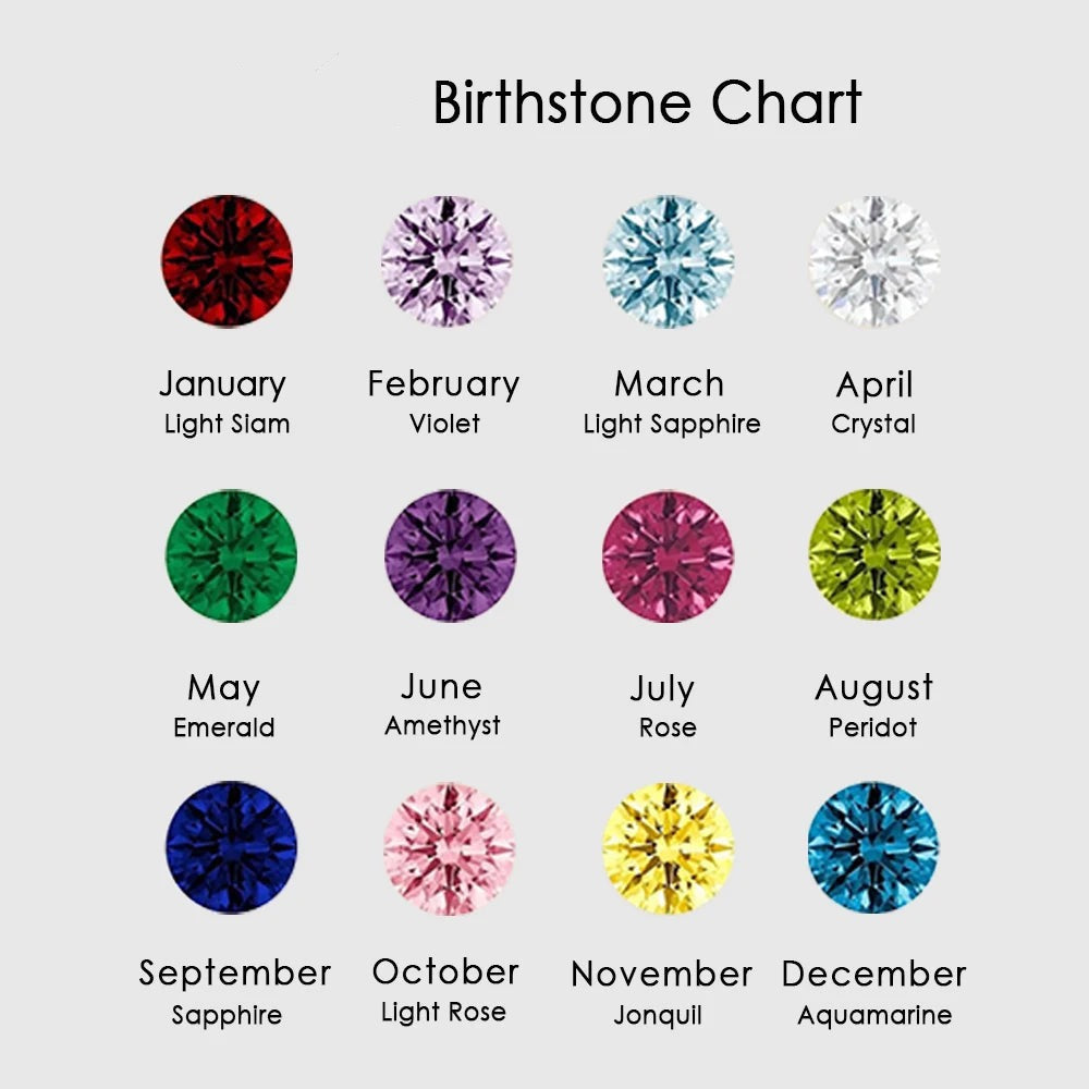 Birthstone earrings Rania