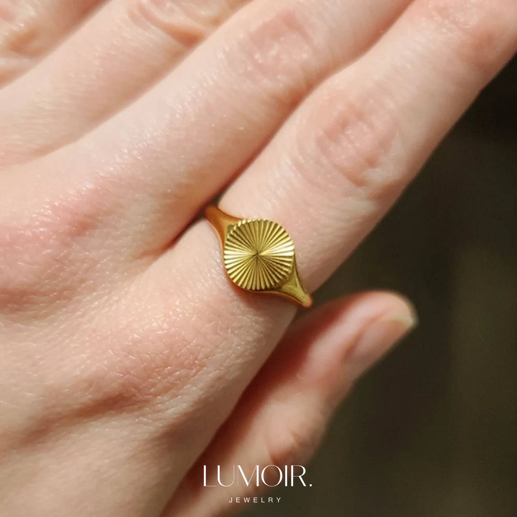 Stainless steel ring Zoé