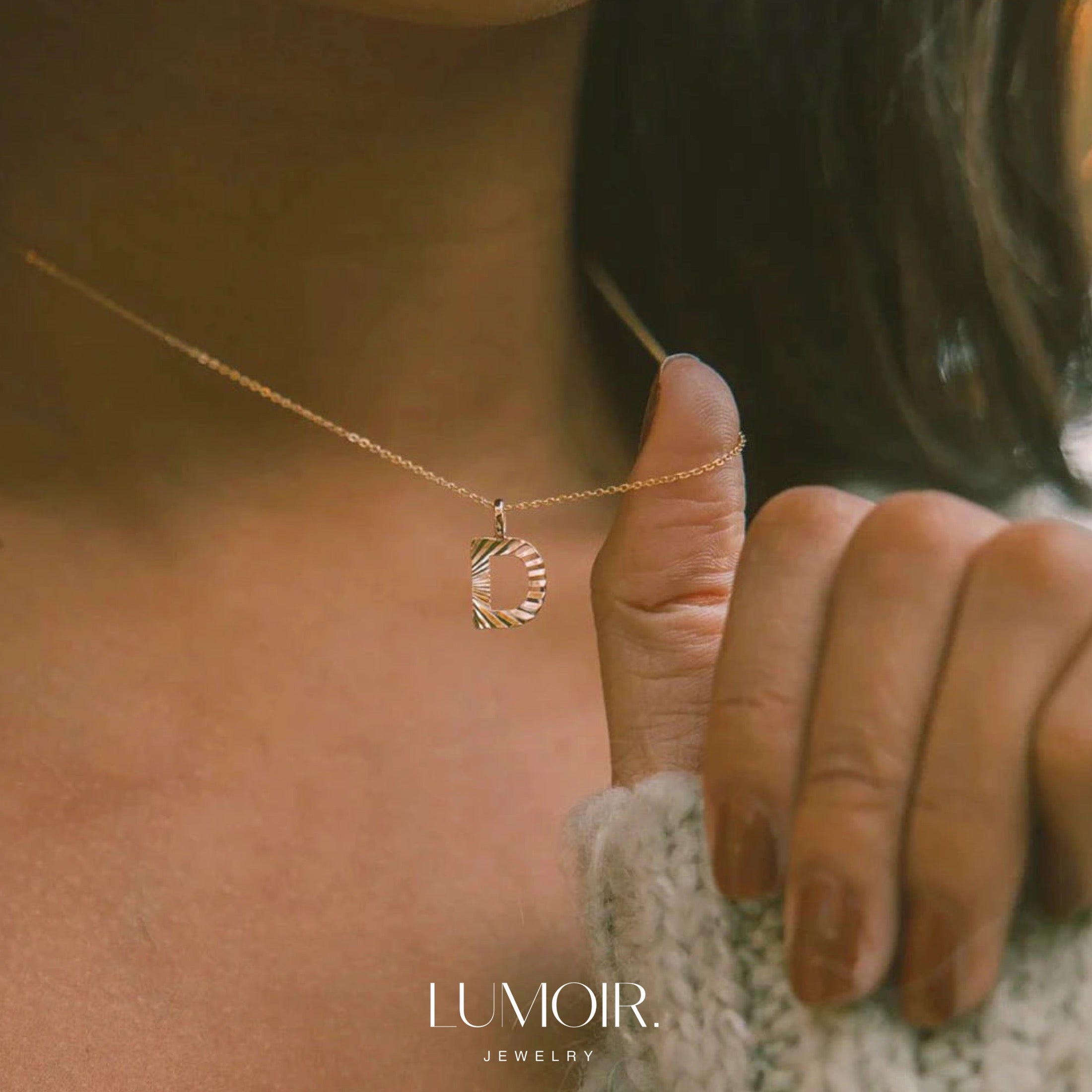 Personalized stainless steel necklace Corina