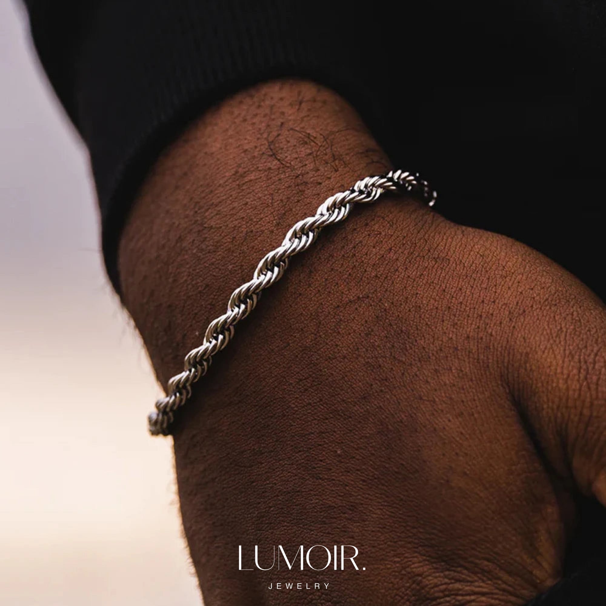 Victor stainless steel bracelet