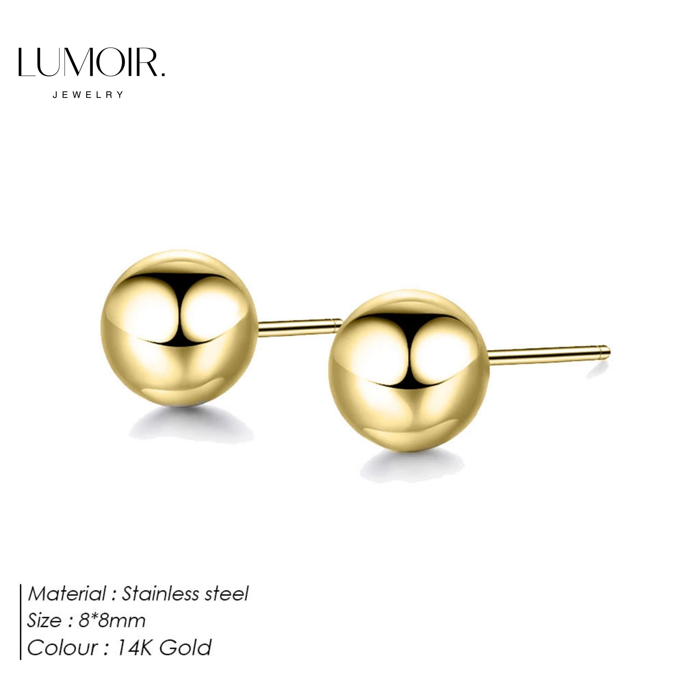 Stainless steel earrings Coco