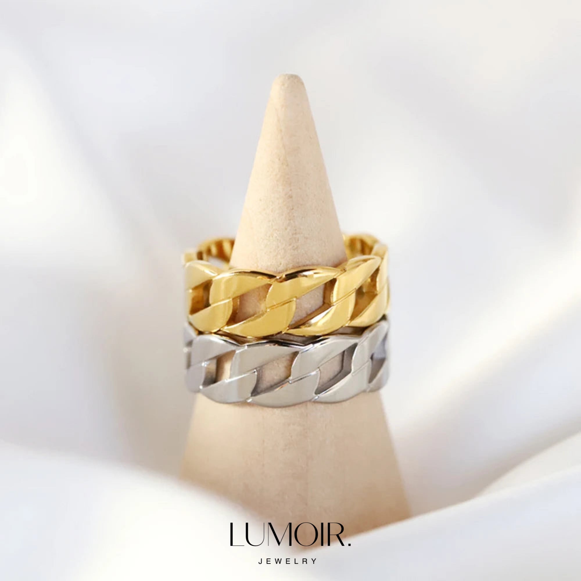 Stainless steel ring Samira