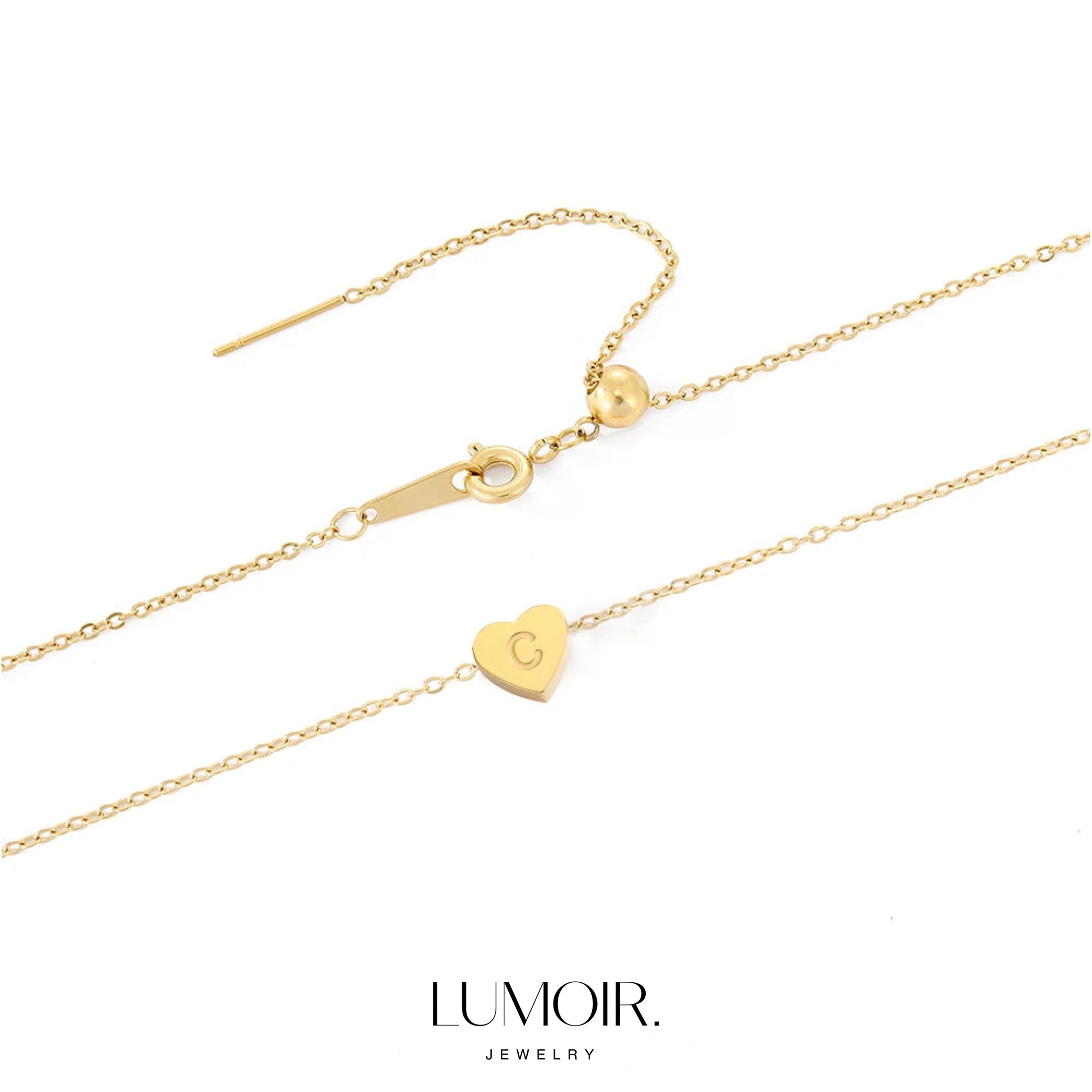 Personalized stainless steel necklace Bluma