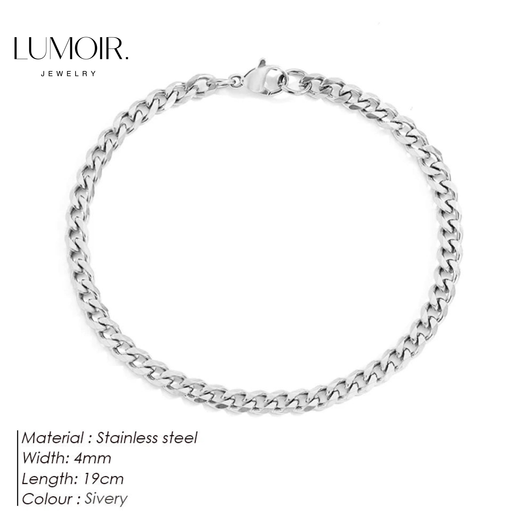 Stainless steel bracelet Nico