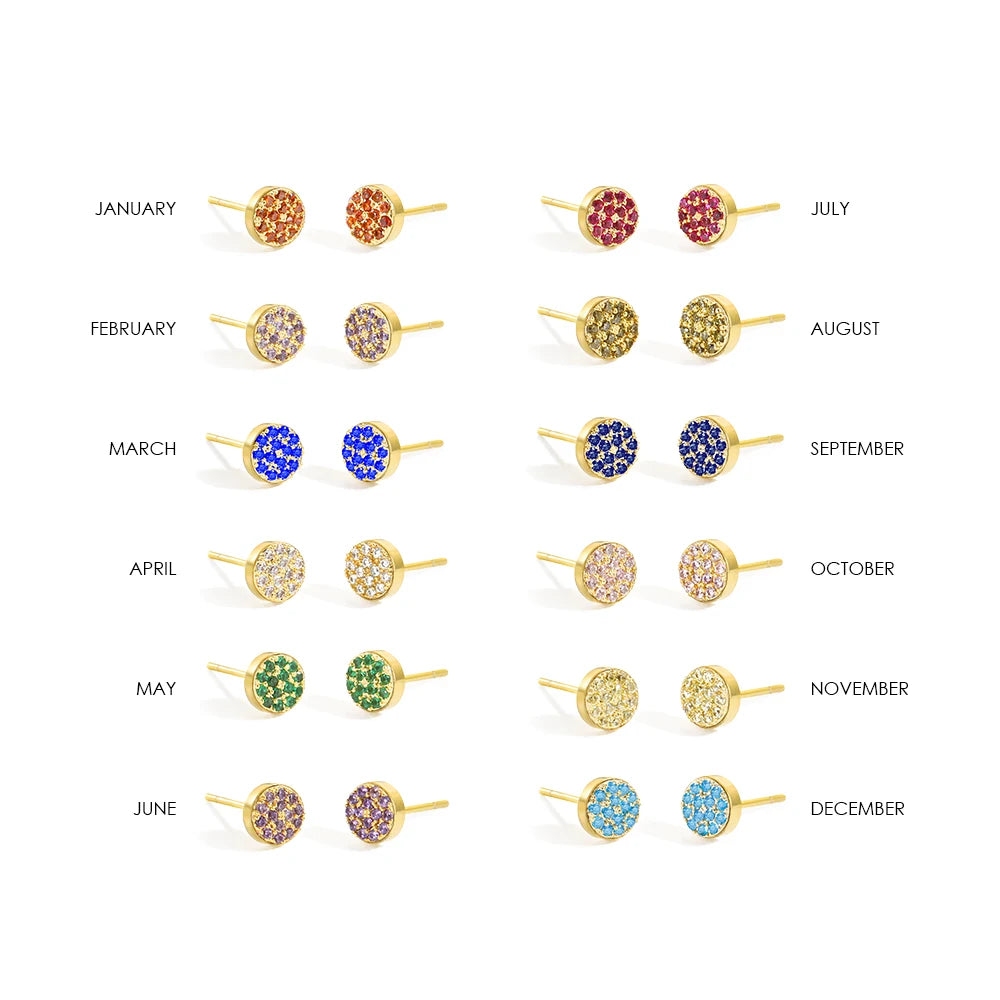 Birthstone earrings Zanira