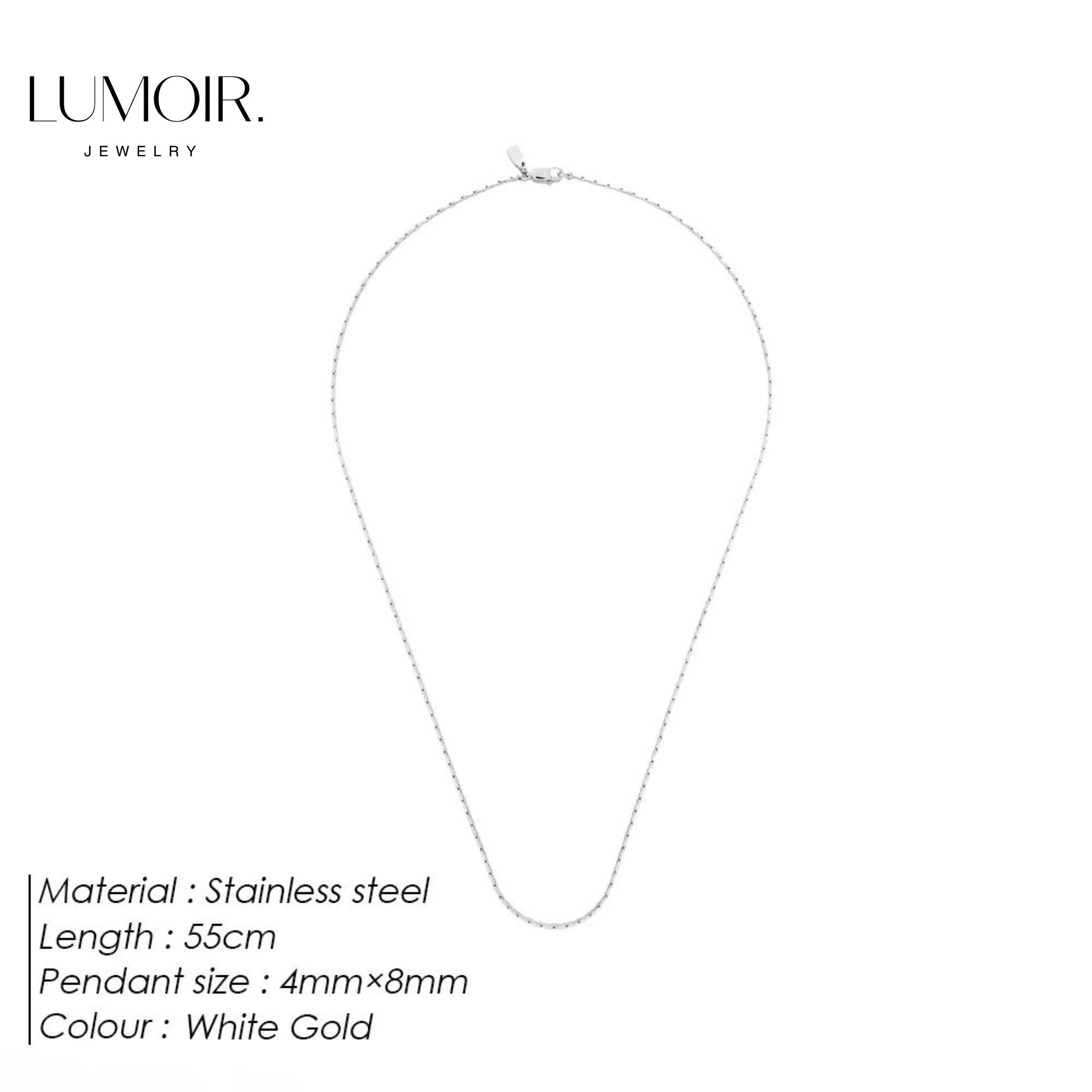 Collier personnalisé en acier inoxydable Fabrizio